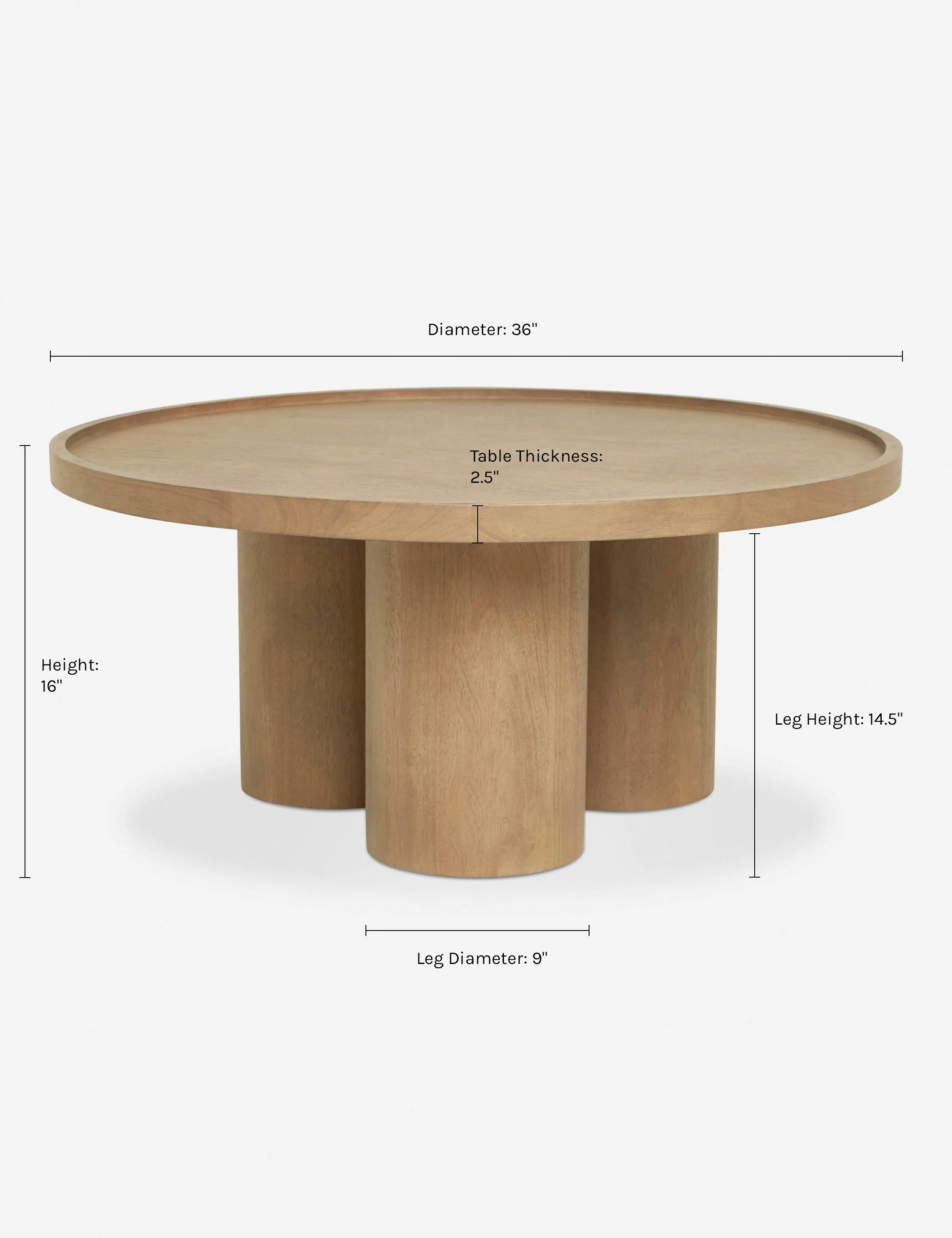 Delta Round Coffee Table Lulu and Georgia