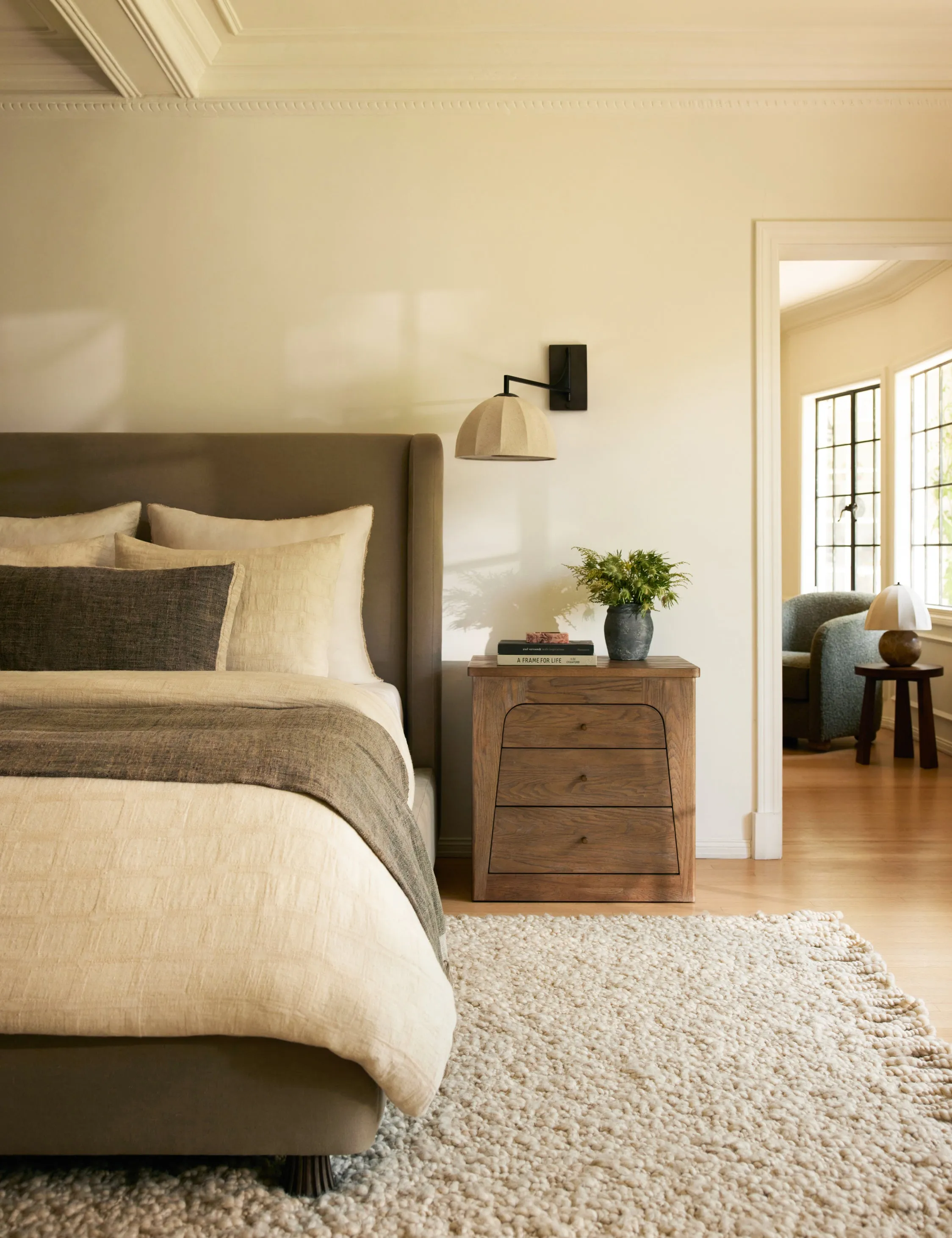Domme Platform Bed by DISC Interiors Lulu and Georgia