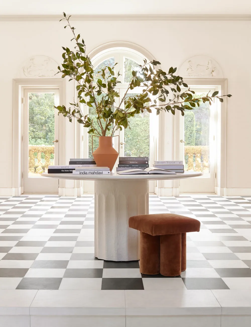Doric Round Dining Table by Sarah Sherman Samuel Lulu and Georgia