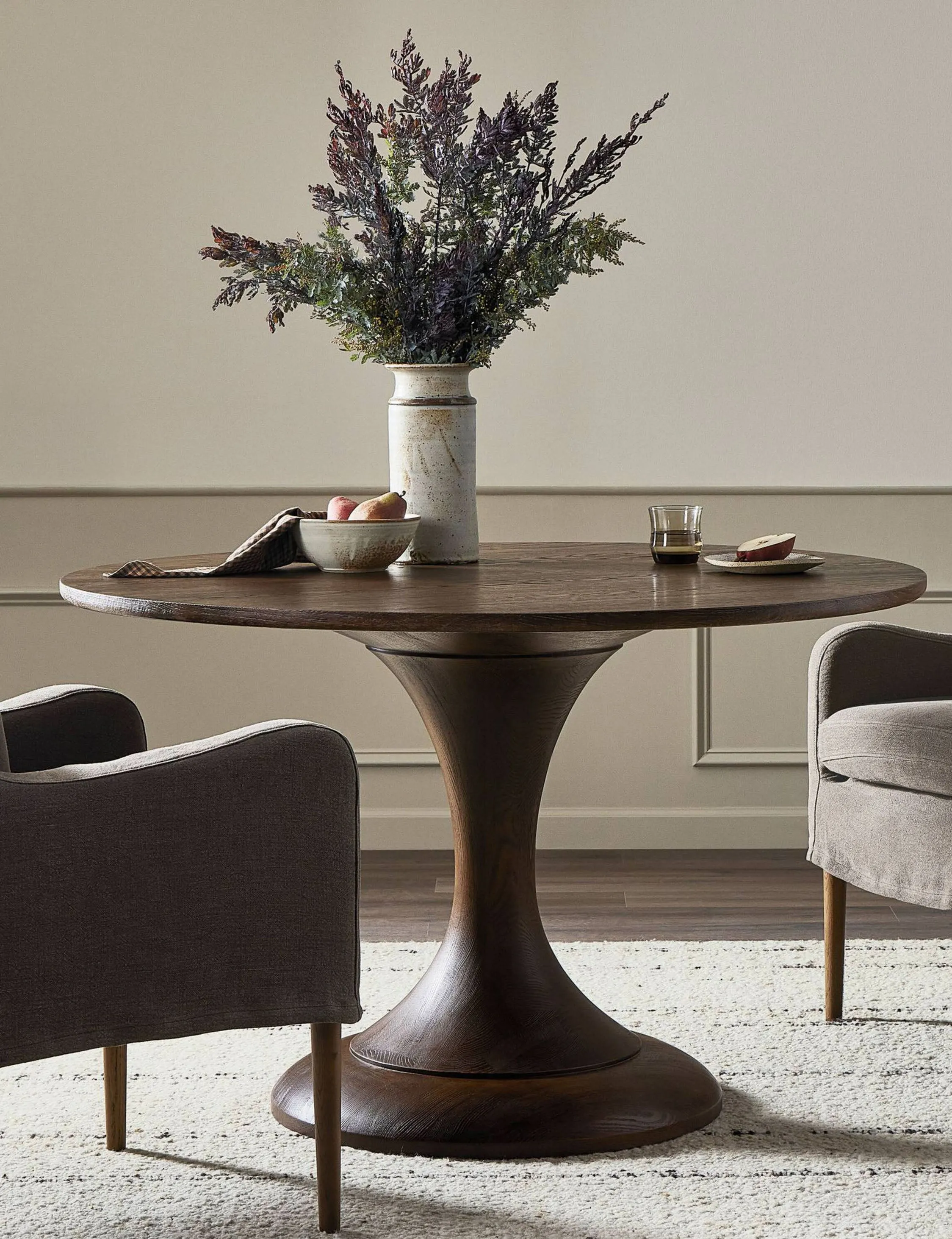 Eastman Round Dining Table by Amber Lewis x Four Hands Lulu and Georgia