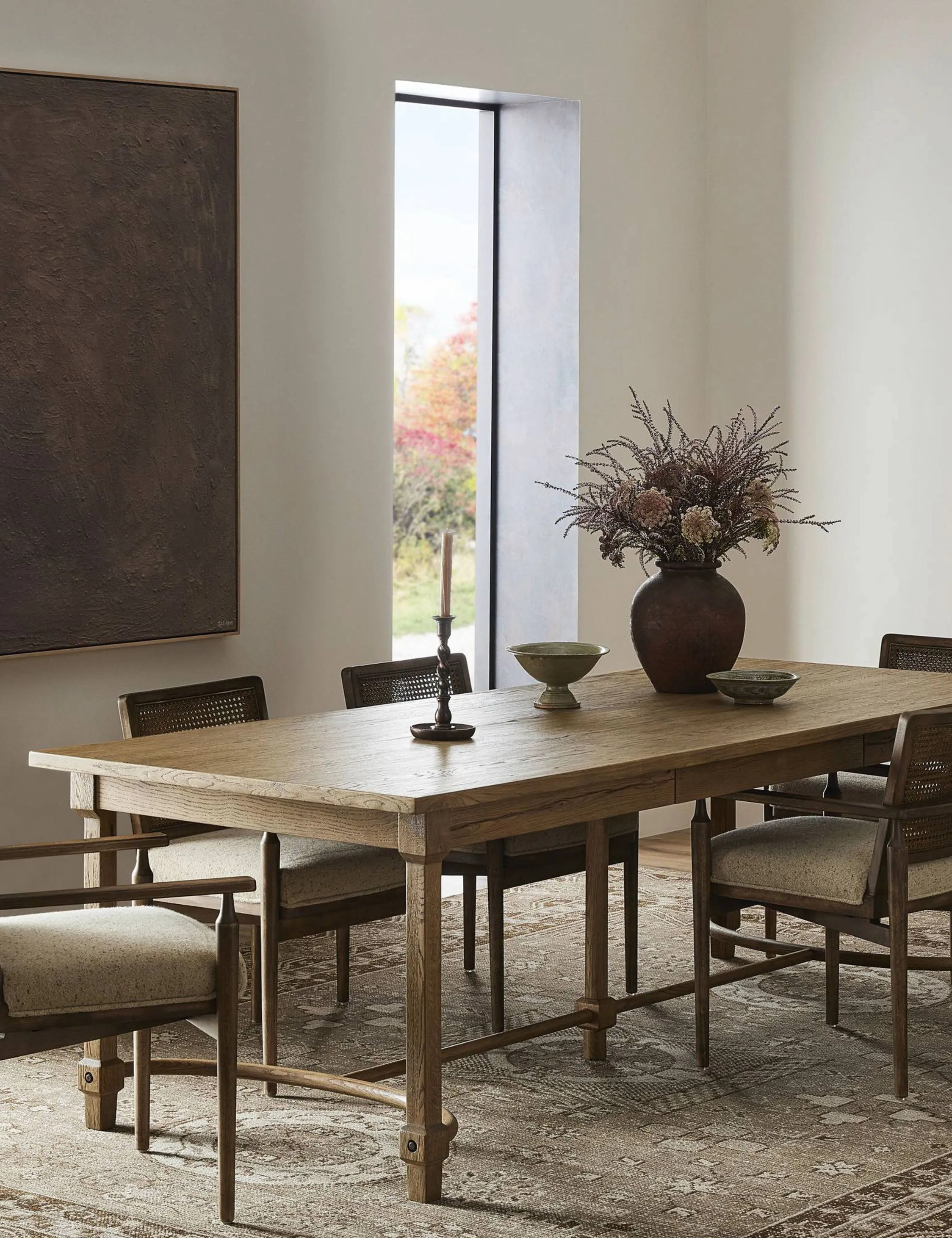 Edison Dining Table by Amber Lewis x Four Hands Lulu and Georgia