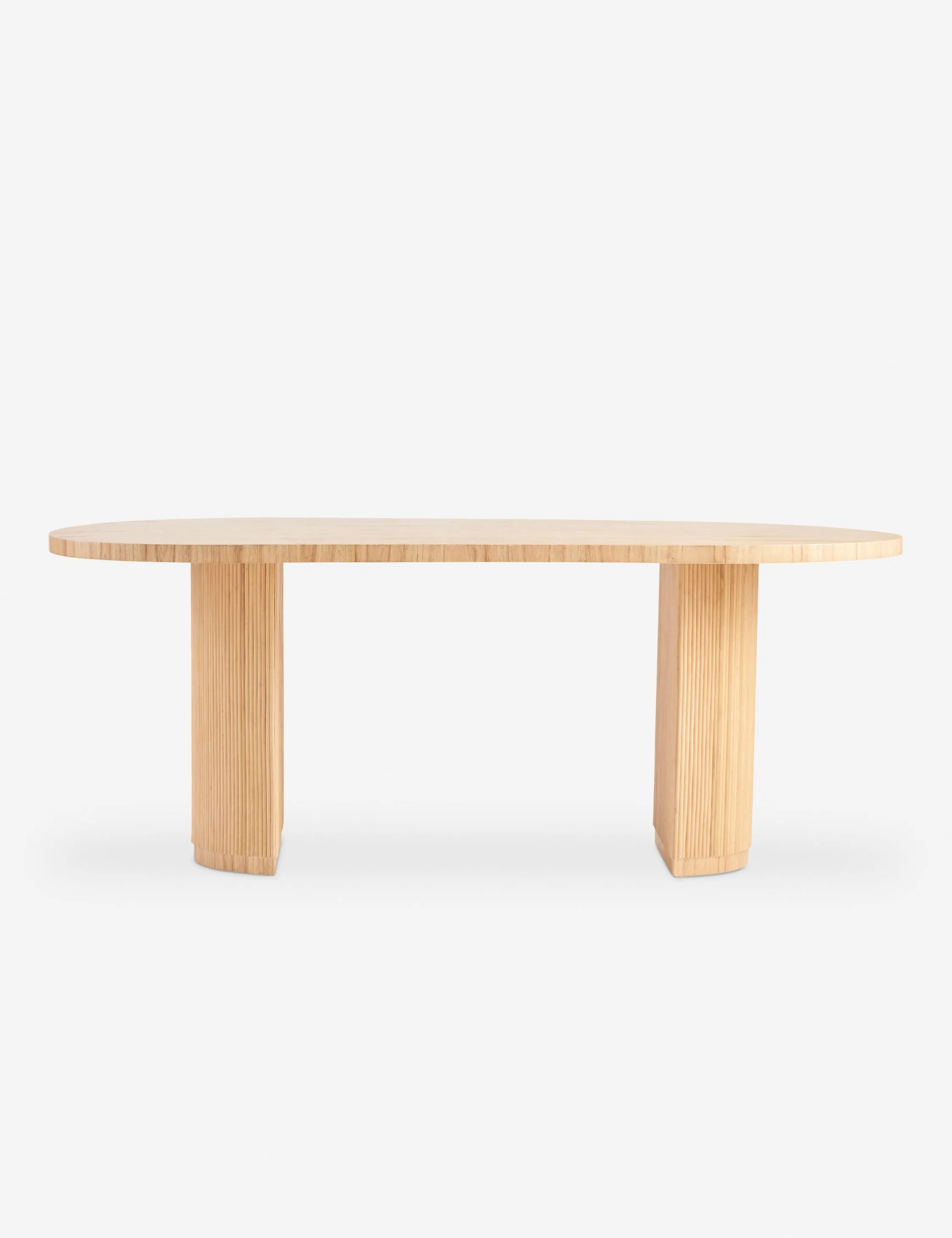 Elvia Oval Dining Table Lulu and Georgia