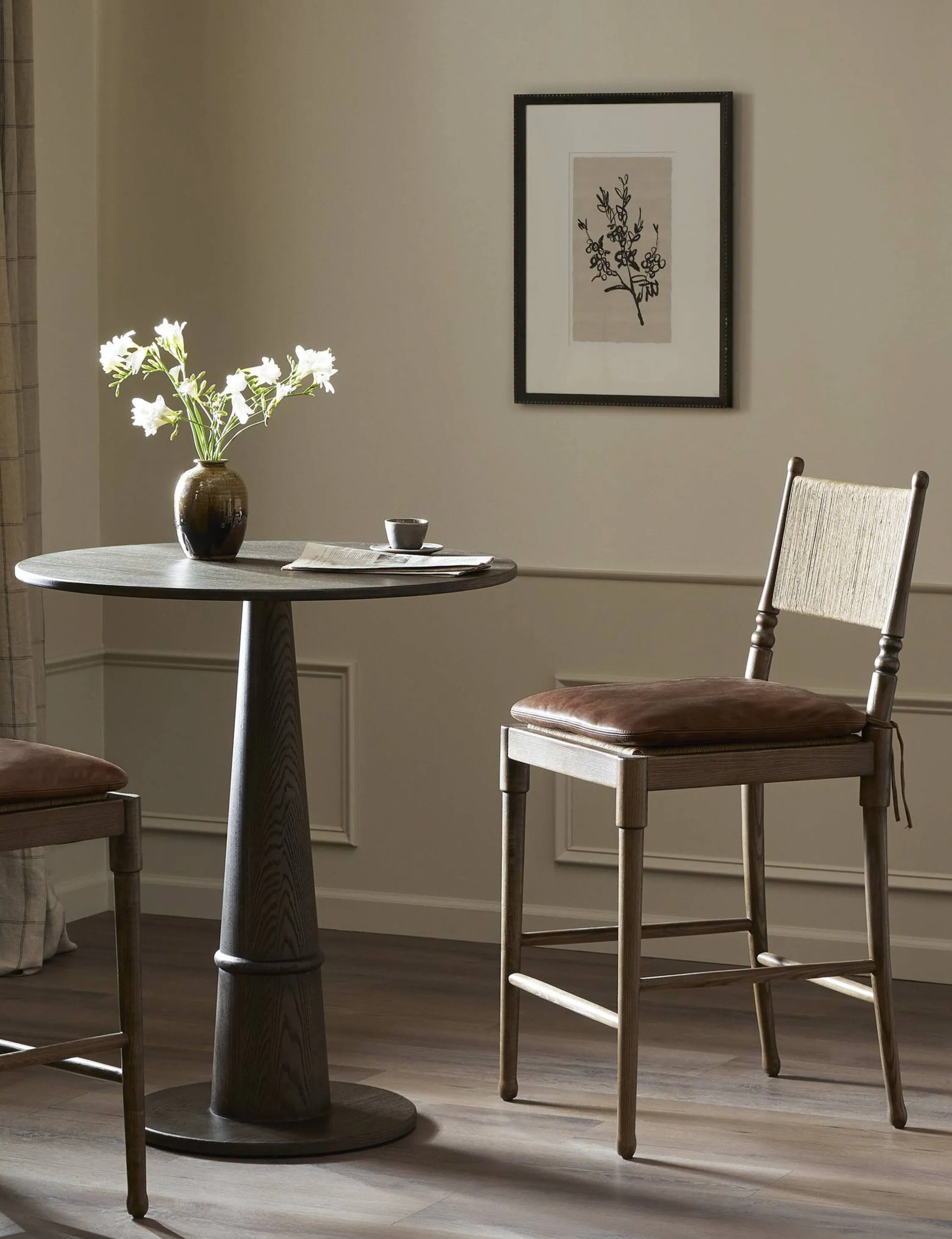 Fayth Bar and Counter Stool by Amber Lewis x Four Hands Lulu and Georgia