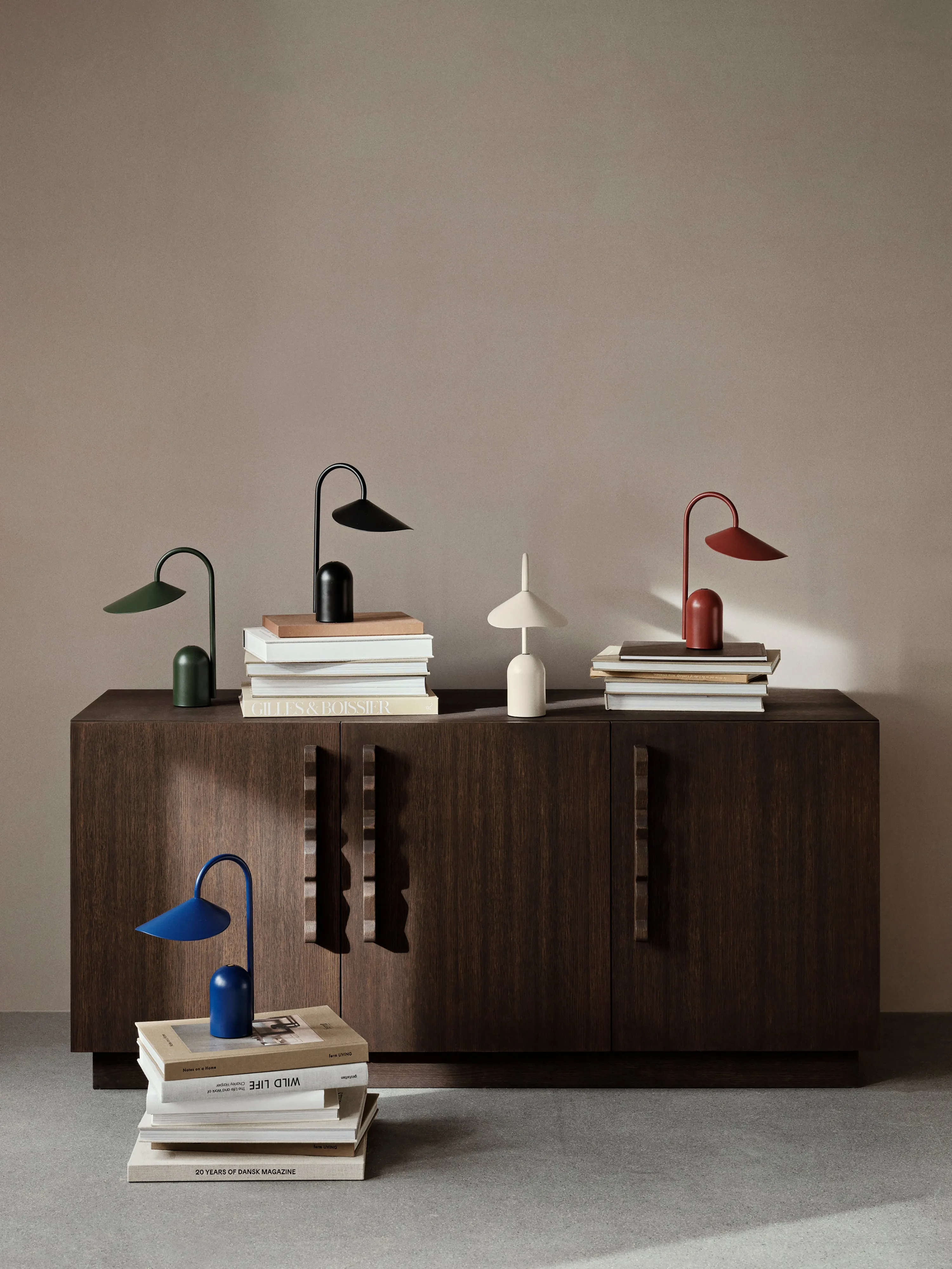 Ferm Living Arum Portable Lamp Black