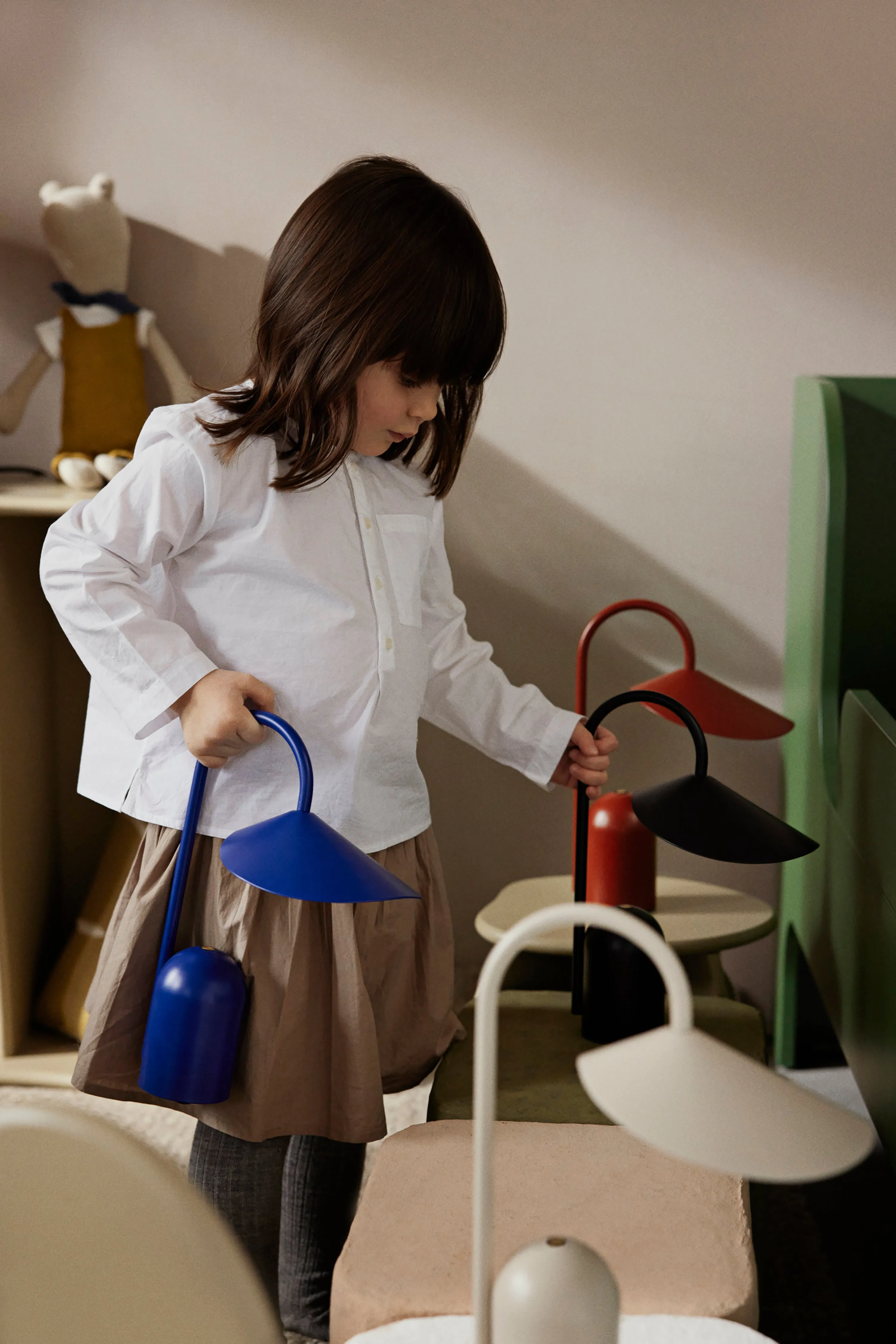 Ferm Living Arum Portable Lamp Black
