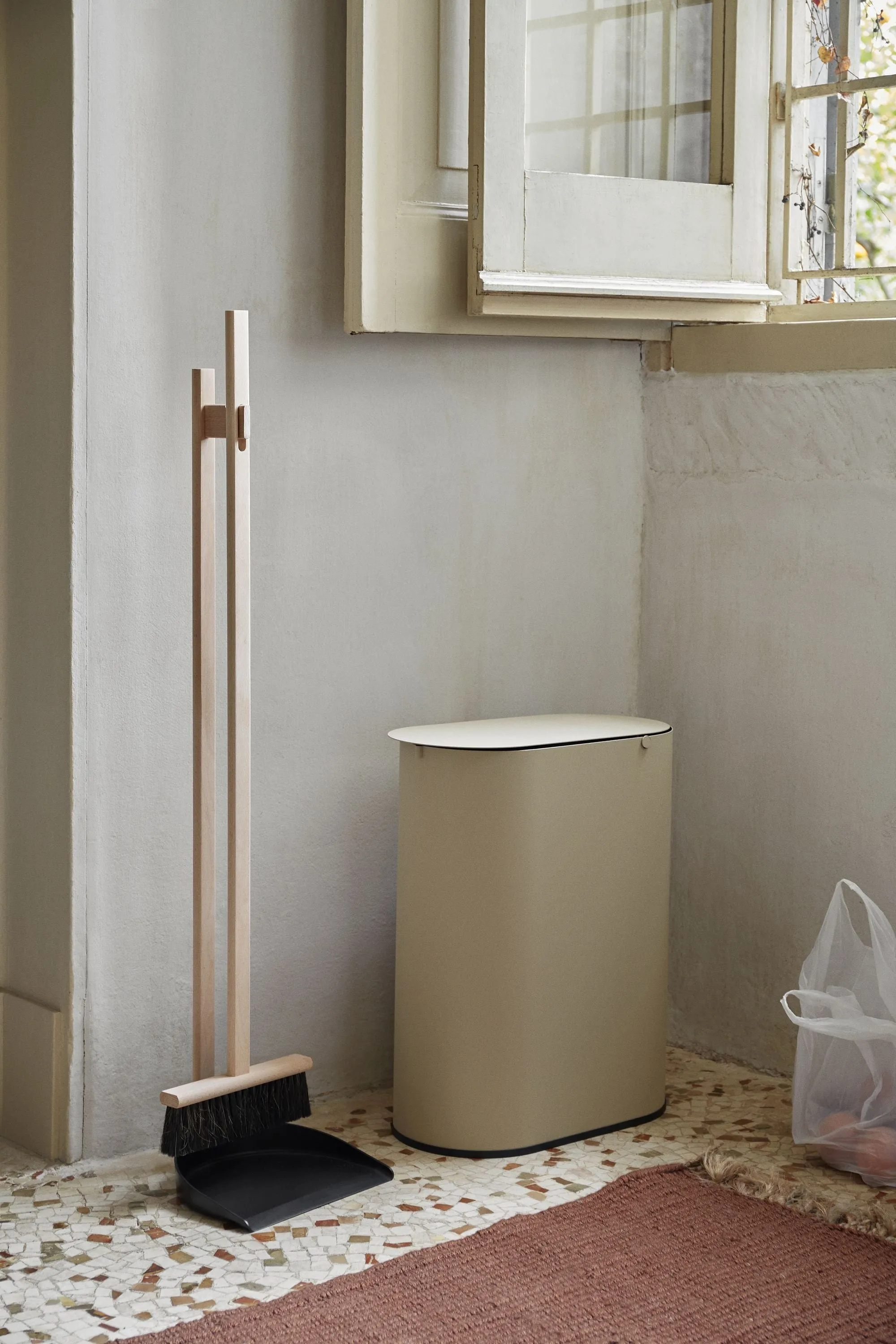 Ferm Living Enkel Bin, Cashmere