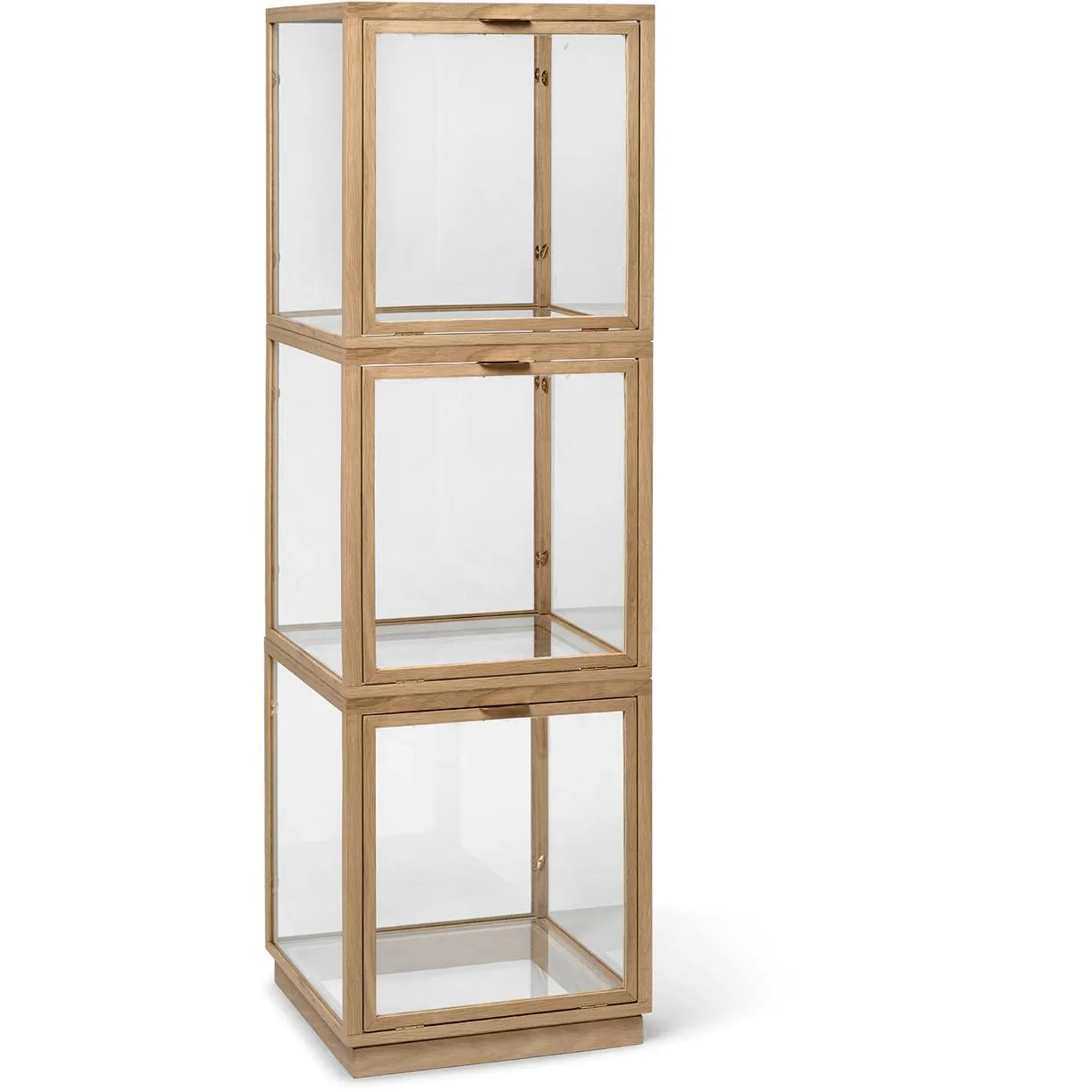 Ferm Living Mira Glass Case, Oak