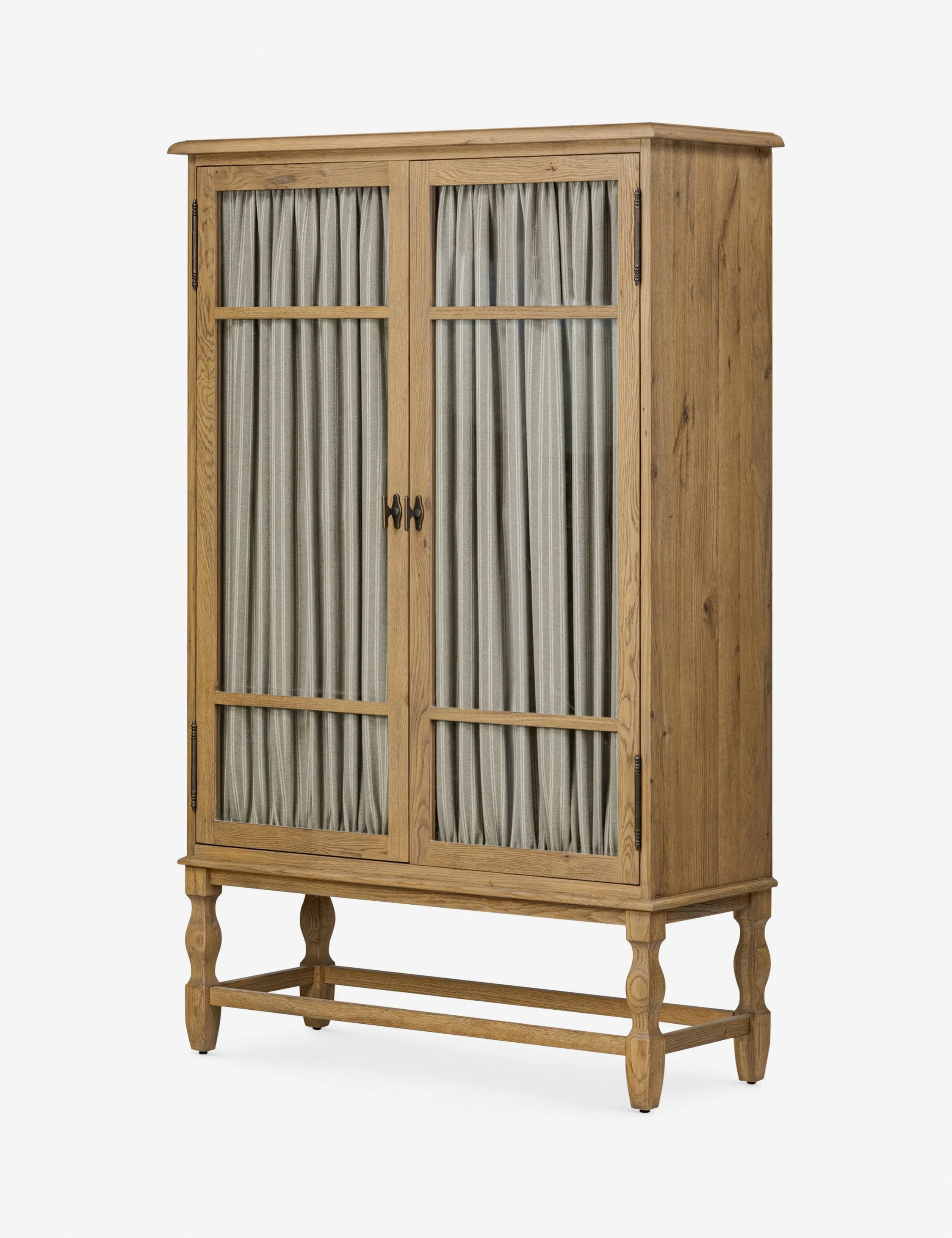 Finley Curio Cabinet by Amber Lewis x Four Hands Lulu and Georgia
