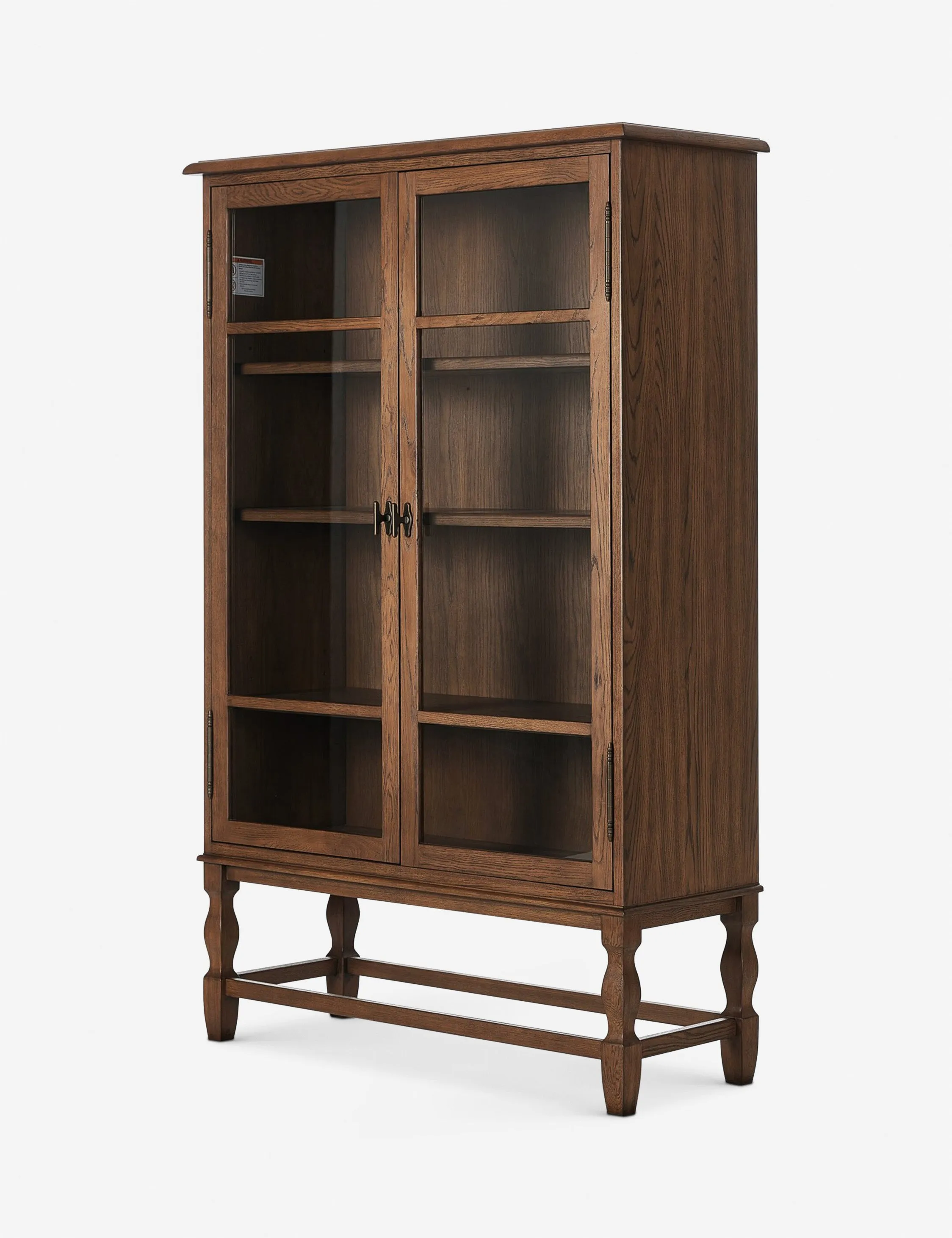 Finley Curio Cabinet by Amber Lewis x Four Hands Lulu and Georgia