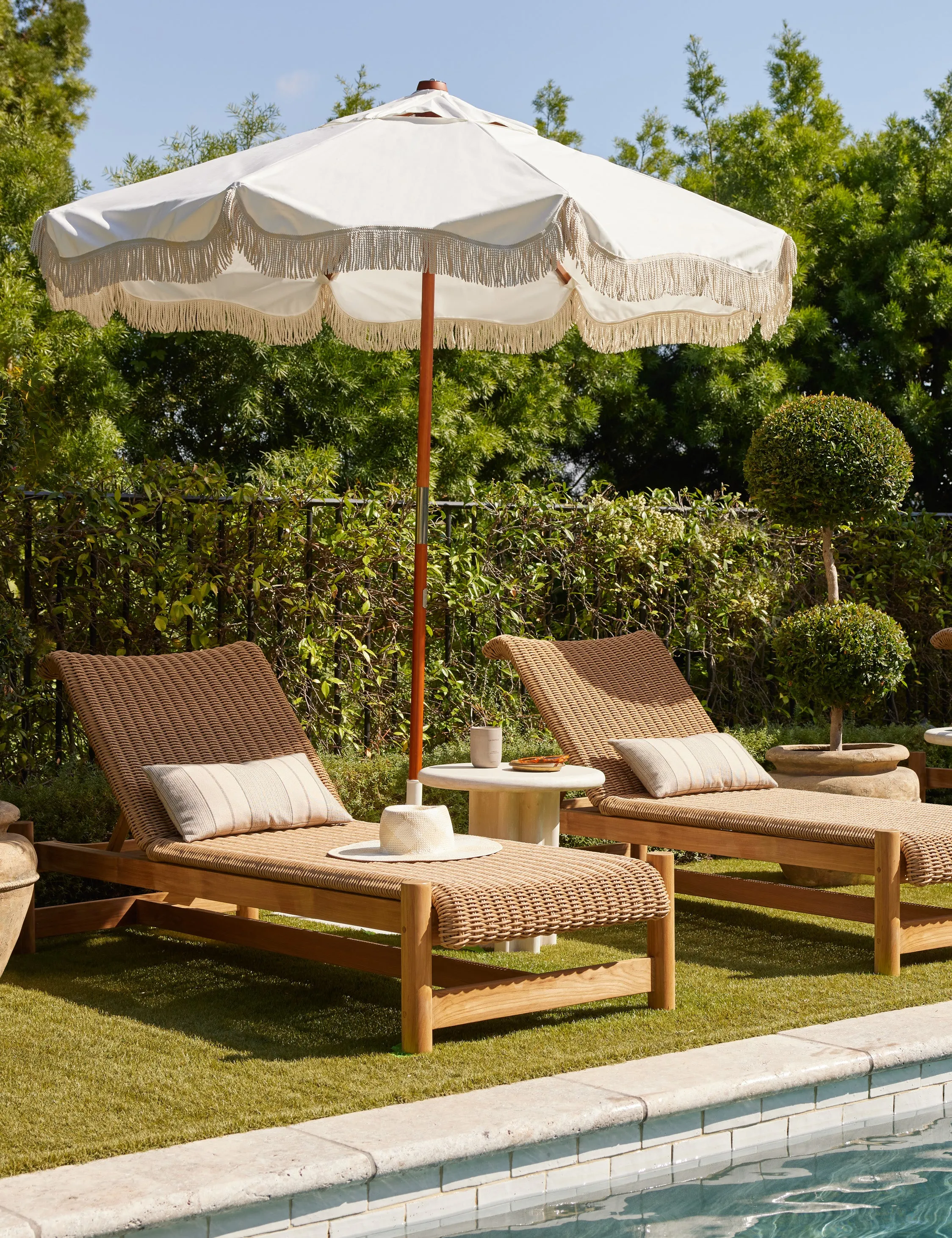 Gally Indoor / Outdoor Chaise Lulu and Georgia