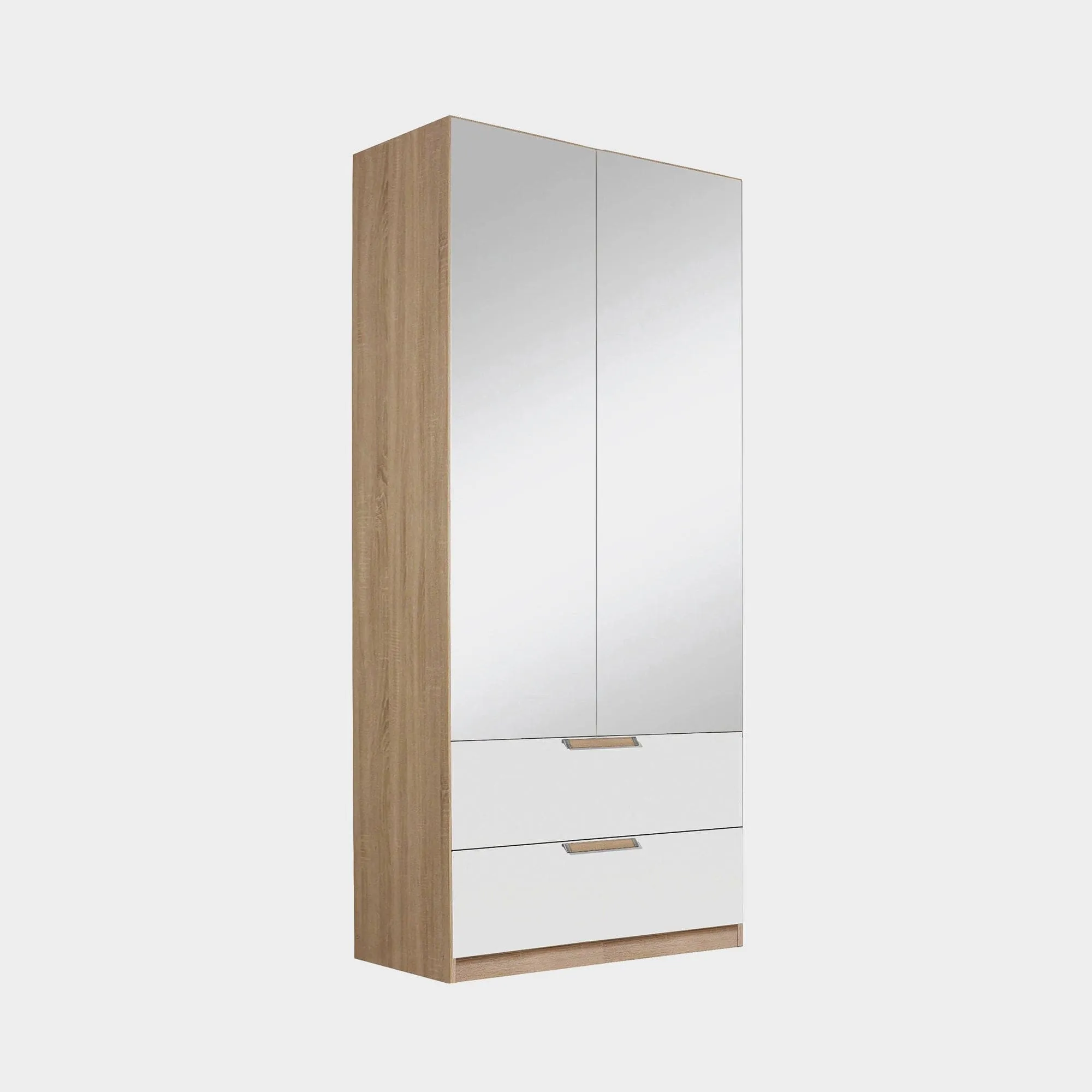 Gamma - Mirrored Combi Wardrobe