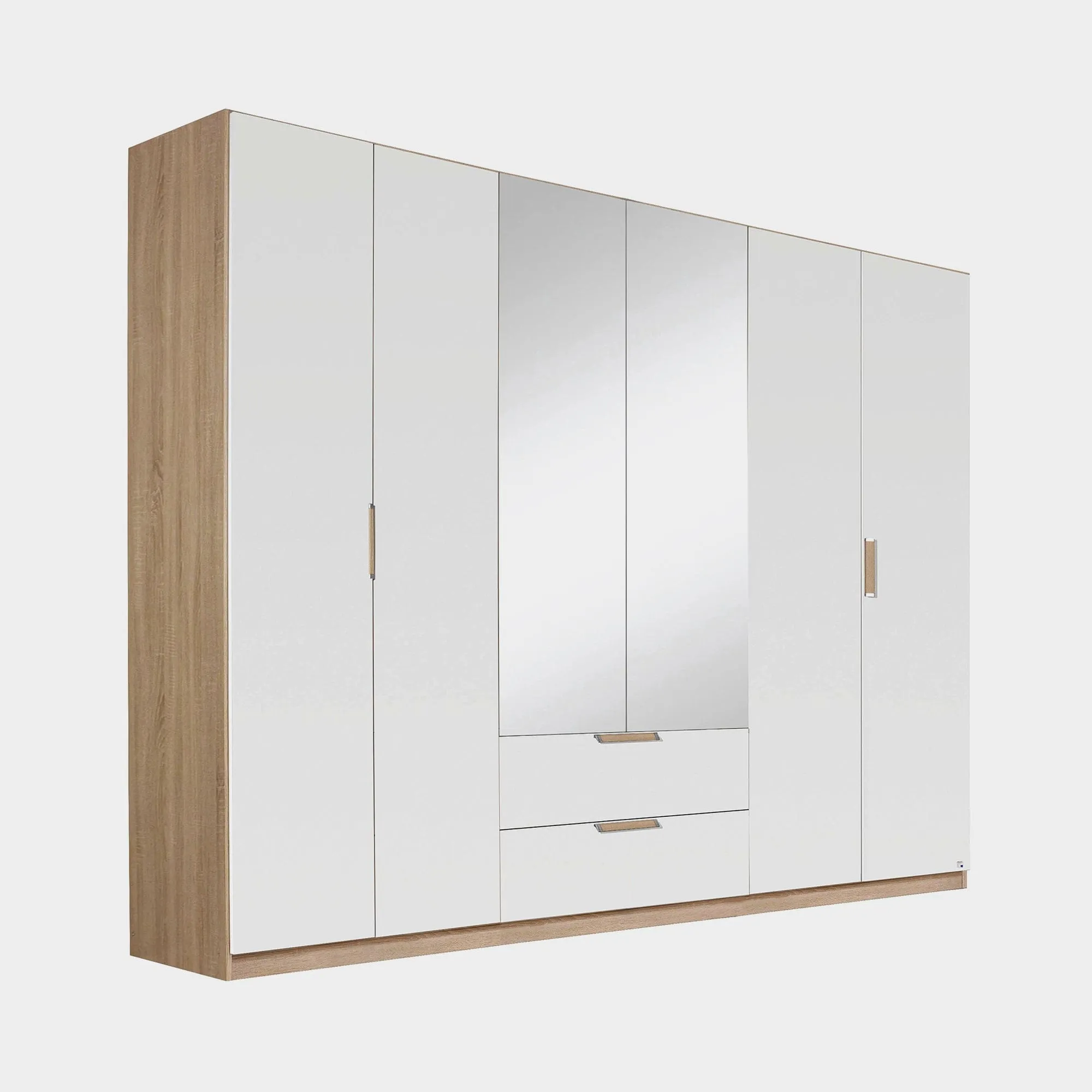 Gamma - Mirrored Combi Wardrobe