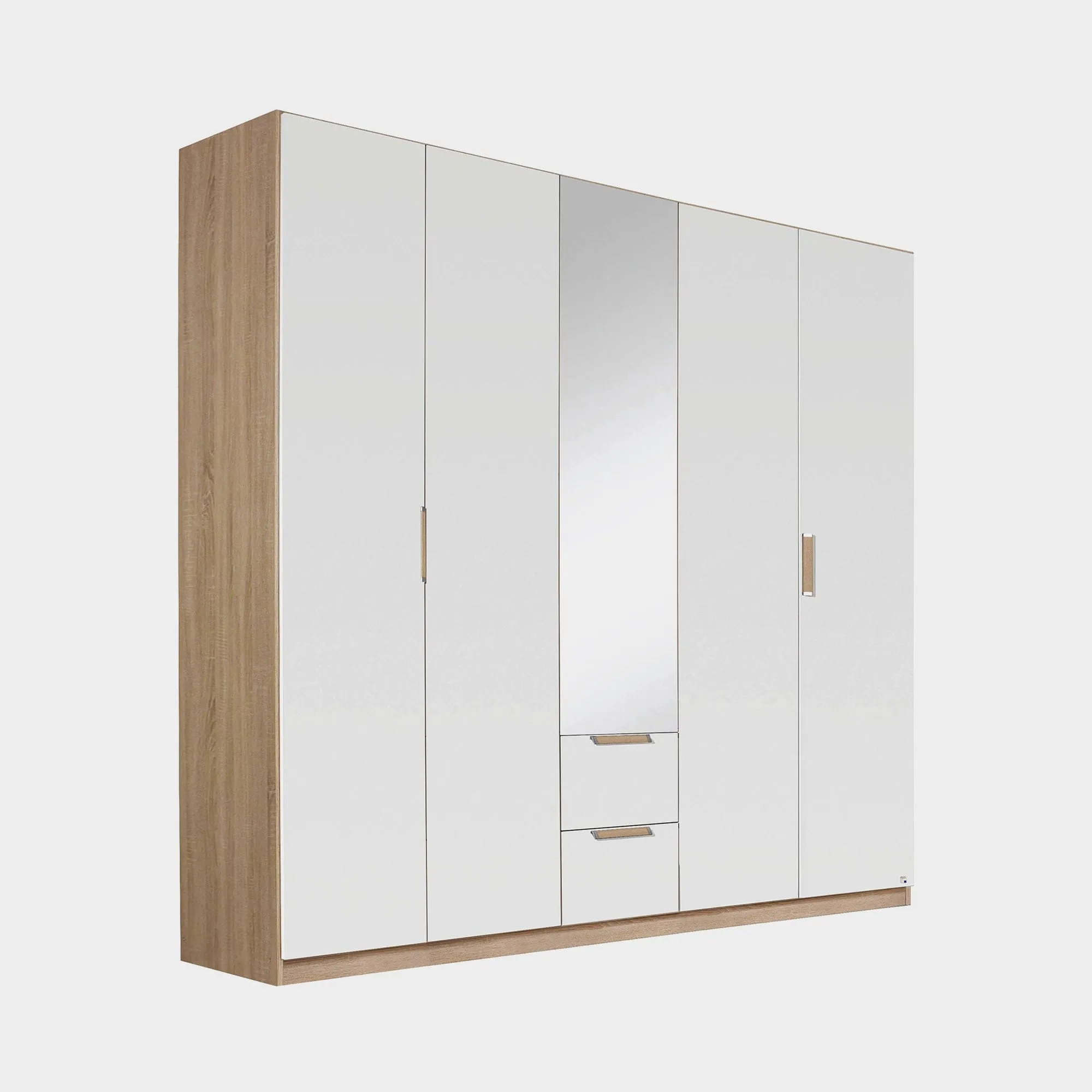 Gamma - Mirrored Combi Wardrobe