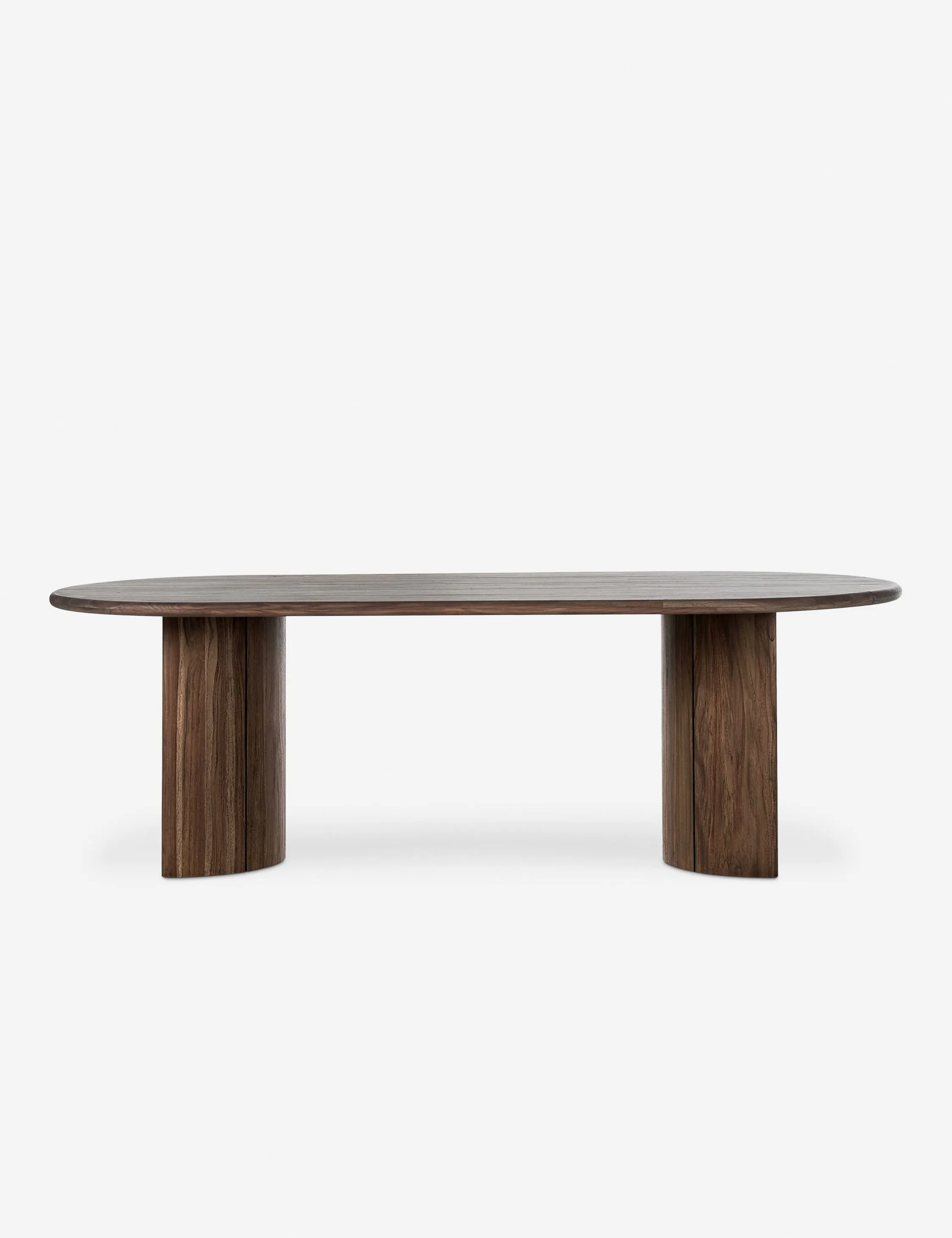 Gilda Outdoor Oval Dining Table Lulu and Georgia