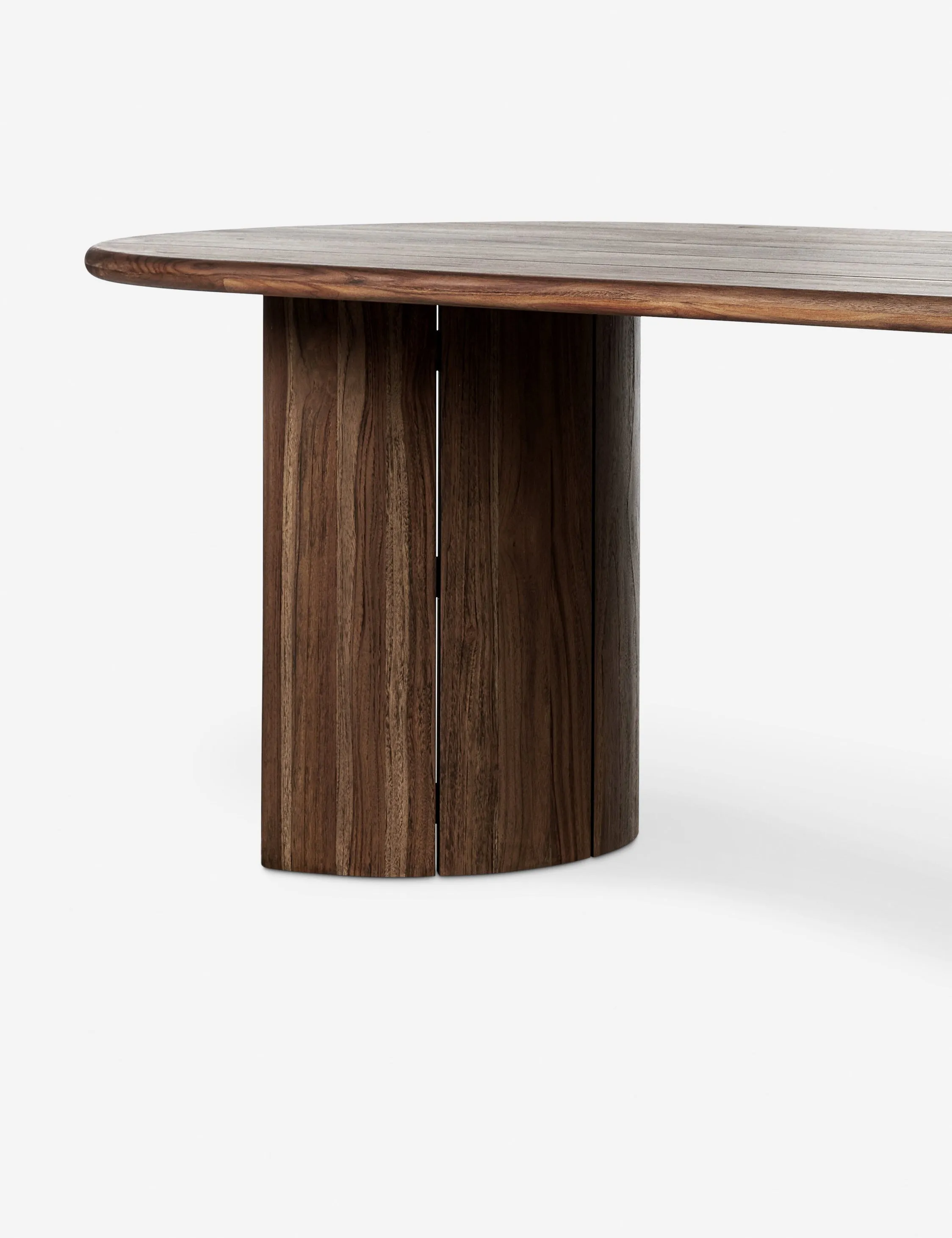 Gilda Outdoor Oval Dining Table Lulu and Georgia