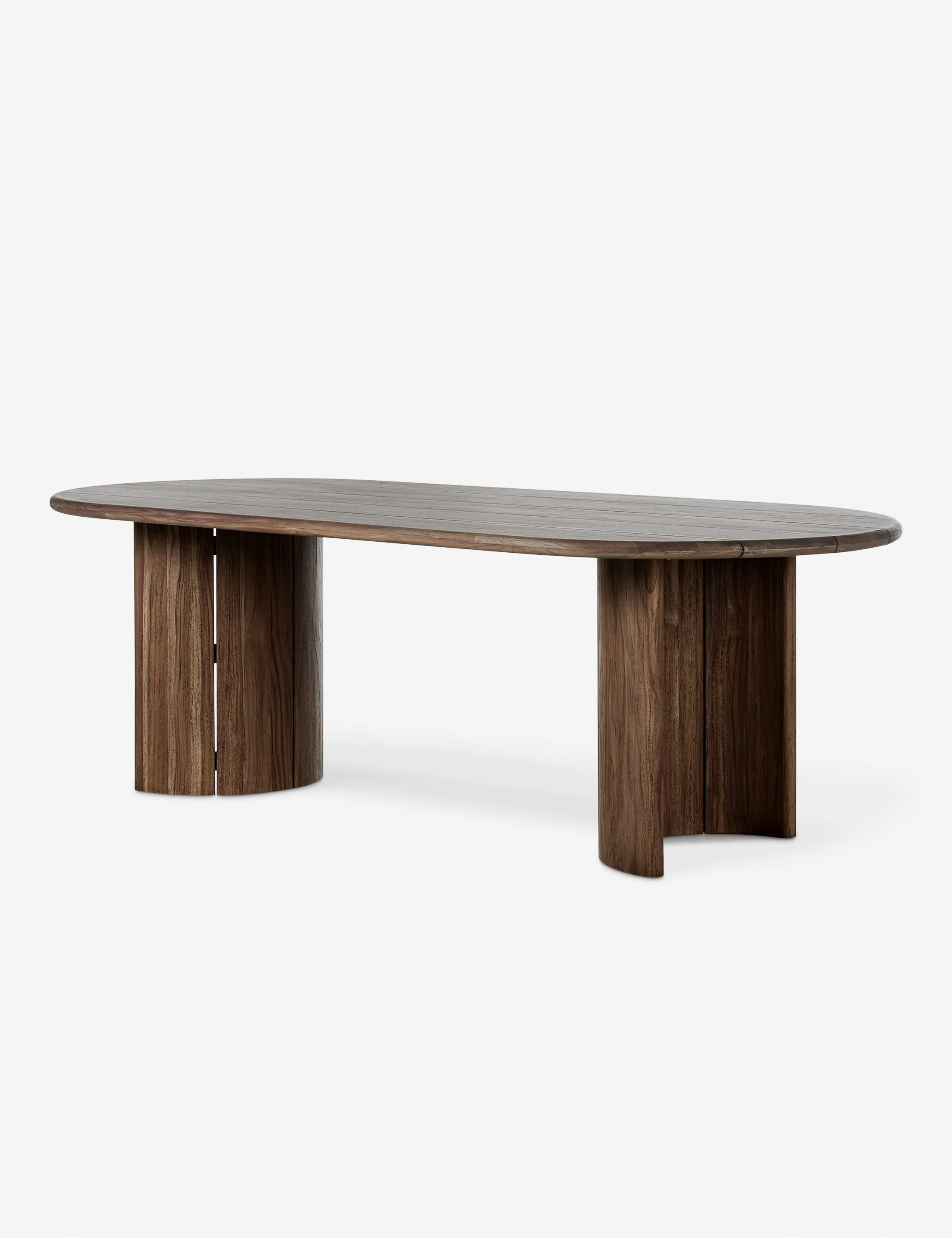 Gilda Outdoor Oval Dining Table Lulu and Georgia
