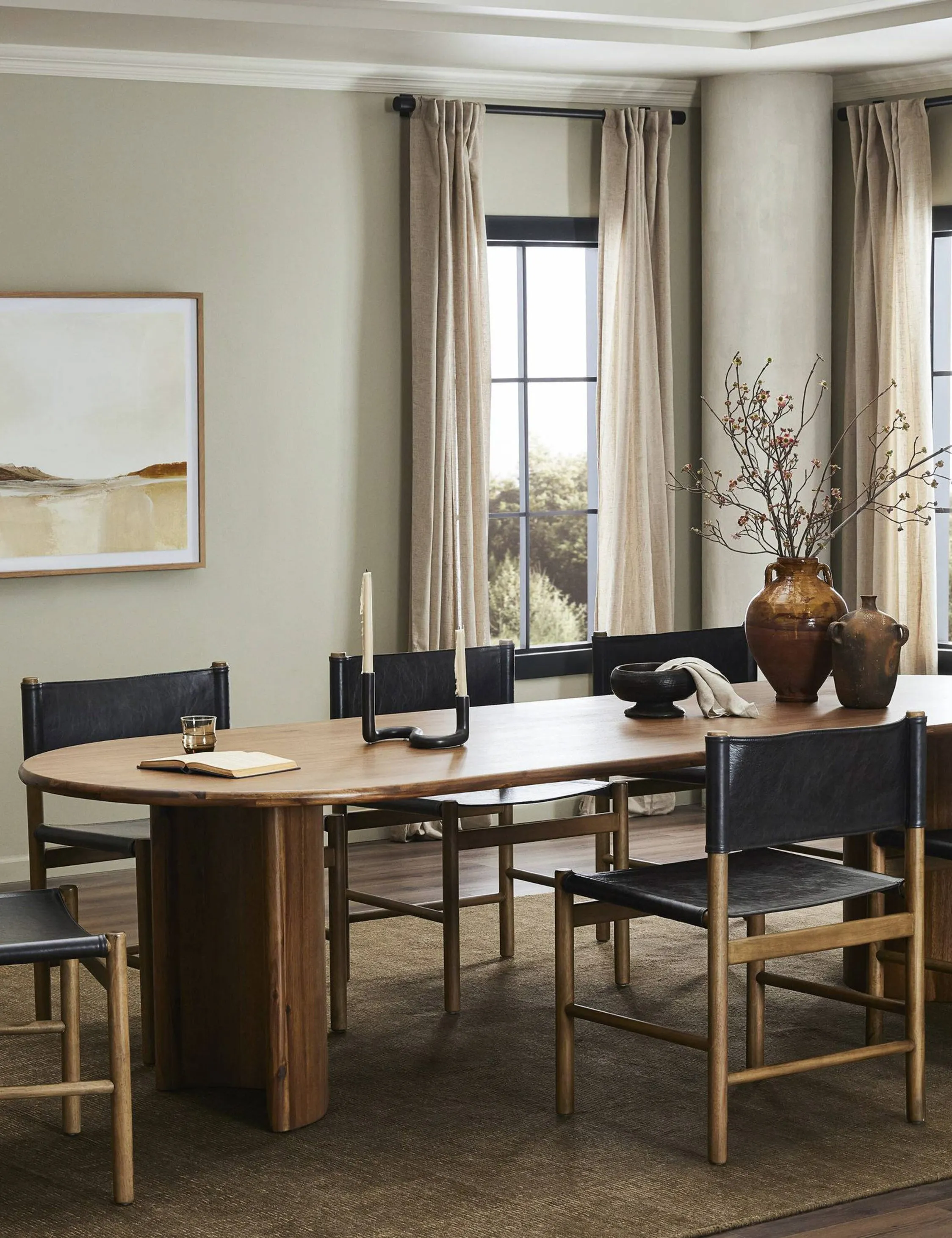 Gilda Oval Dining Table Lulu and Georgia
