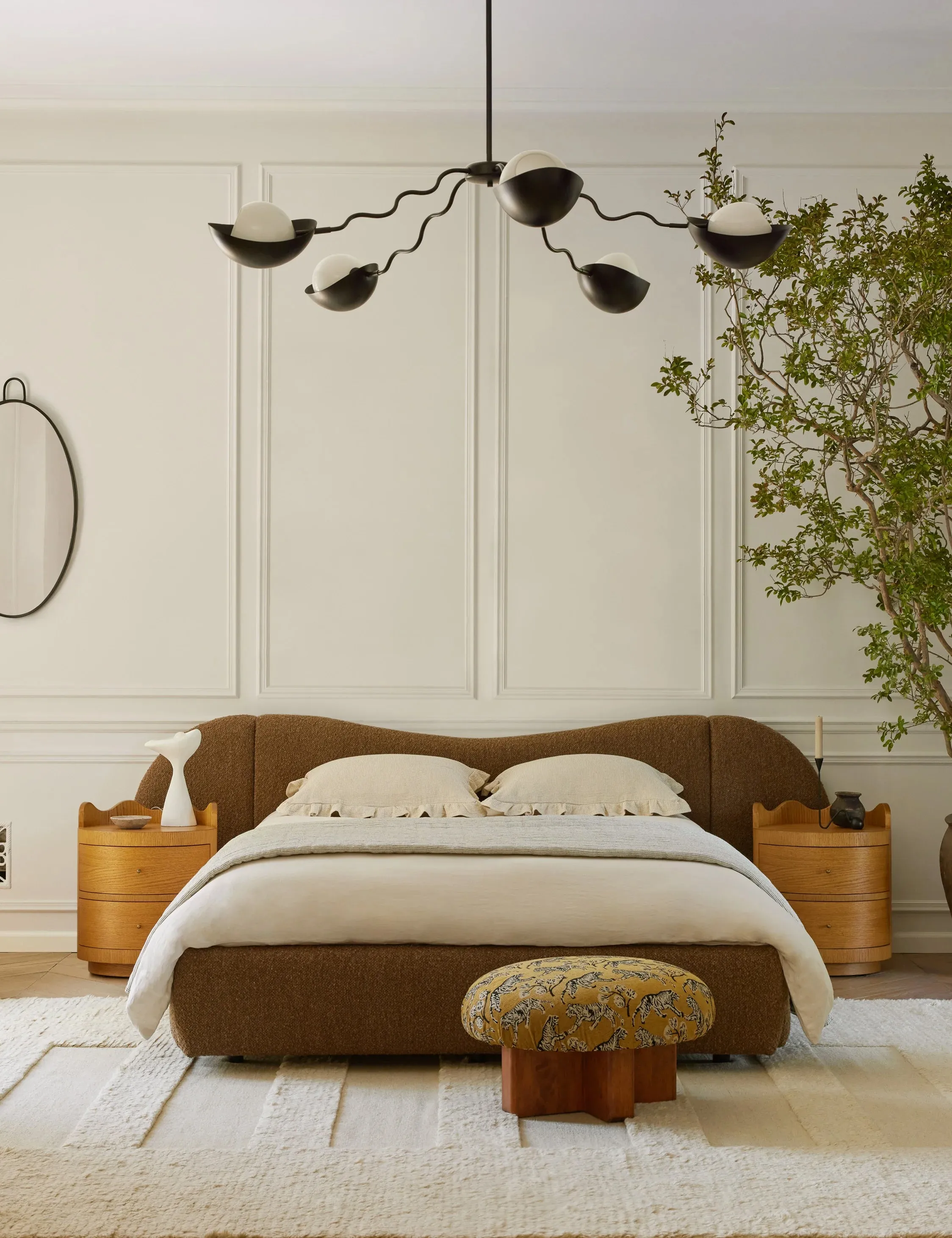 Gladys Extended Headboard Platform Bed by Sarah Sherman Samuel Lulu and Georgia