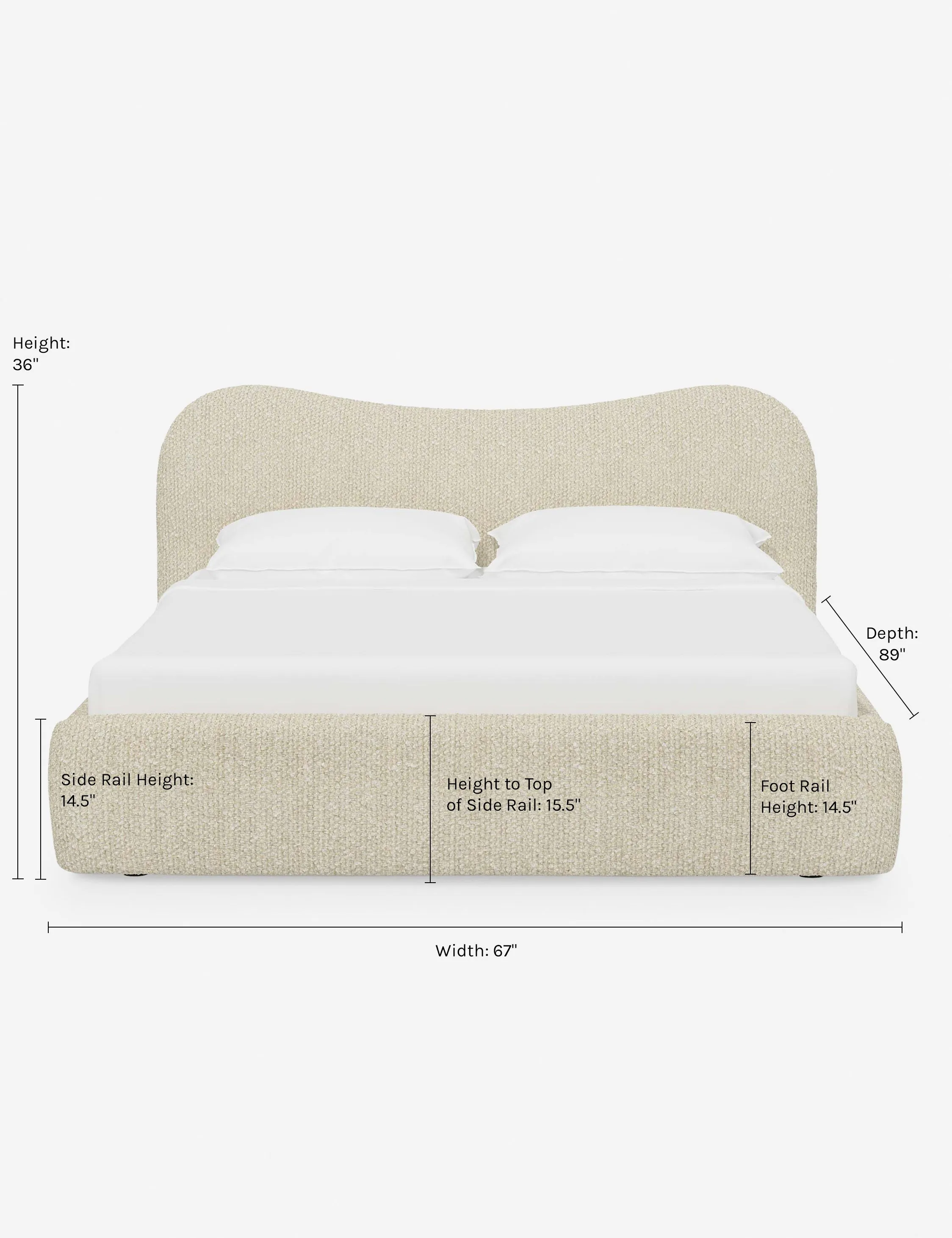 Gladys Platform Bed by Sarah Sherman Samuel Lulu and Georgia
