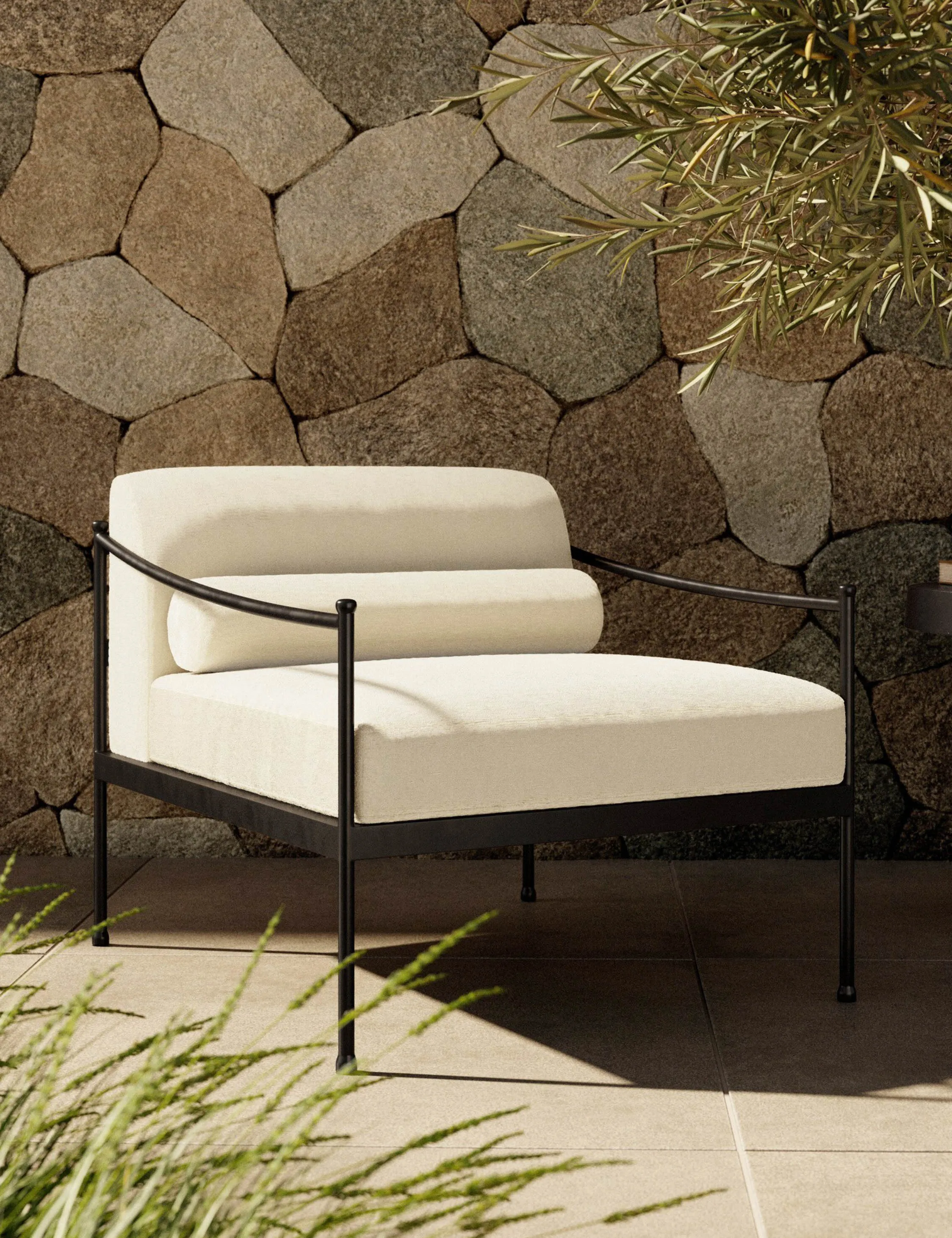 Granger Indoor / Outdoor Accent Chair by Amber Lewis x Four Hands Lulu and Georgia