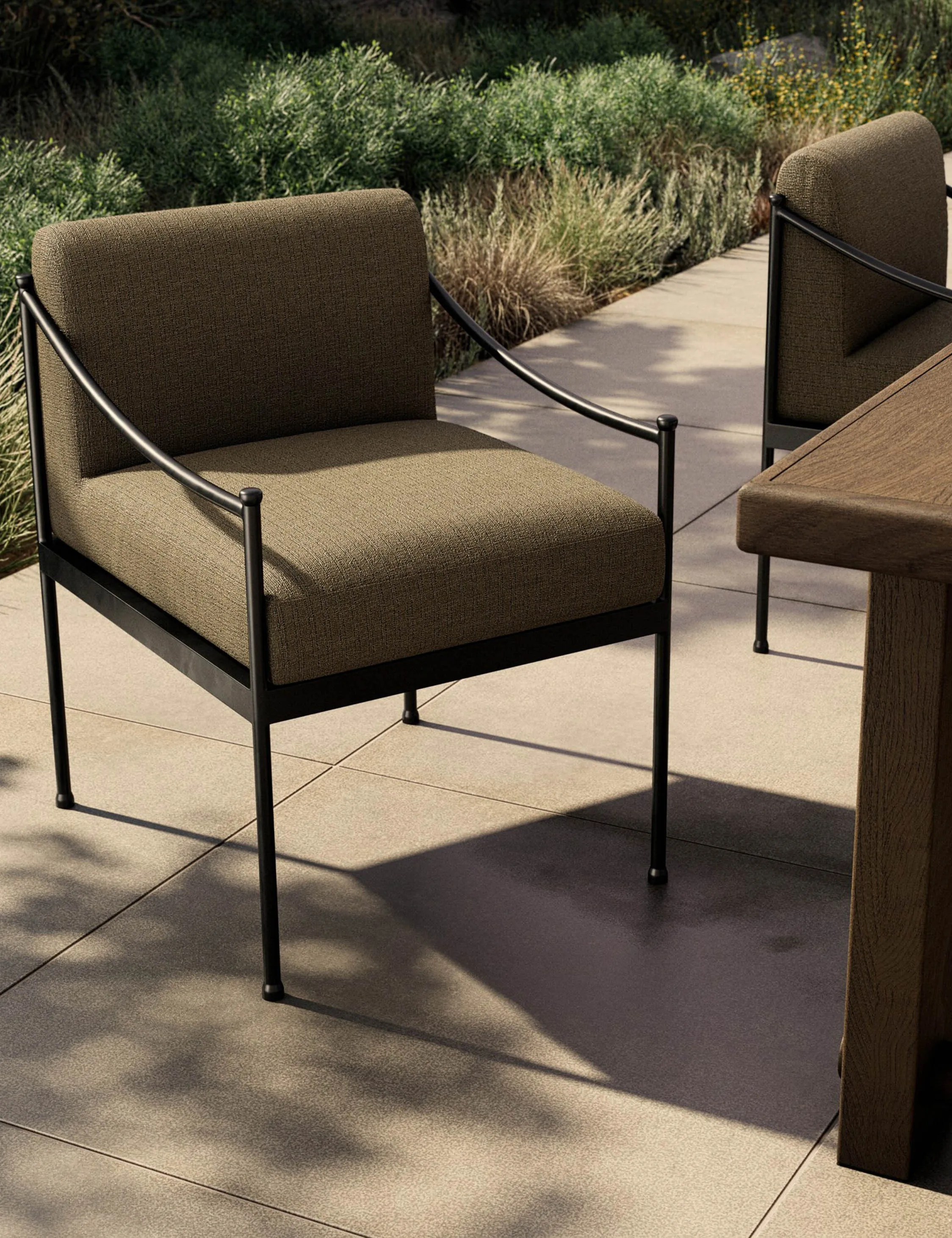 Granger Indoor / Outdoor Dining Chair by Amber Lewis x Four Hands Lulu and Georgia