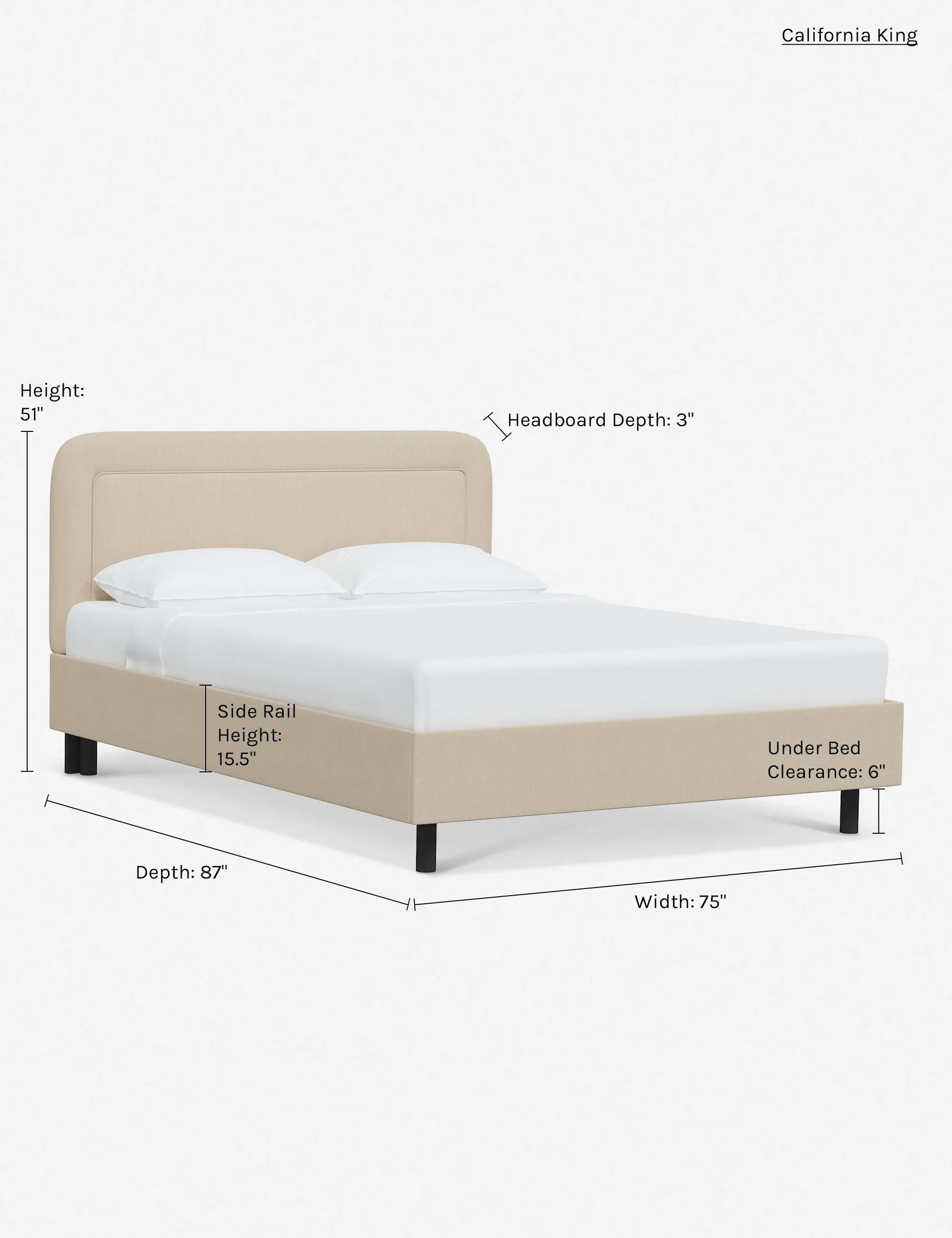 Gwendolyn Platform Bed Lulu and Georgia