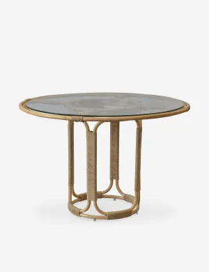 Gya Indoor / Outdoor Round Dining Table Lulu and Georgia