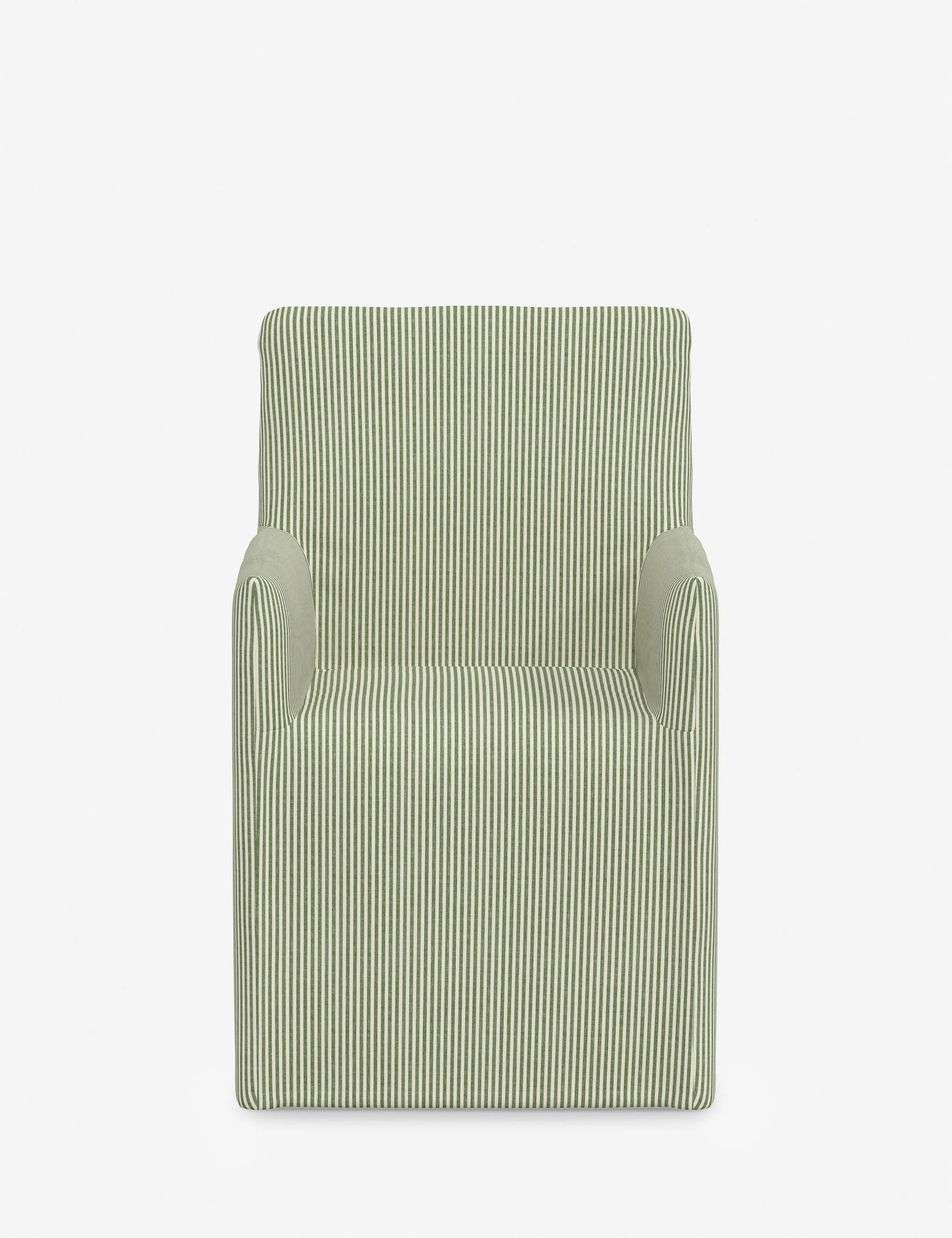 Haddan Slipcover Dining Arm Chair Lulu and Georgia