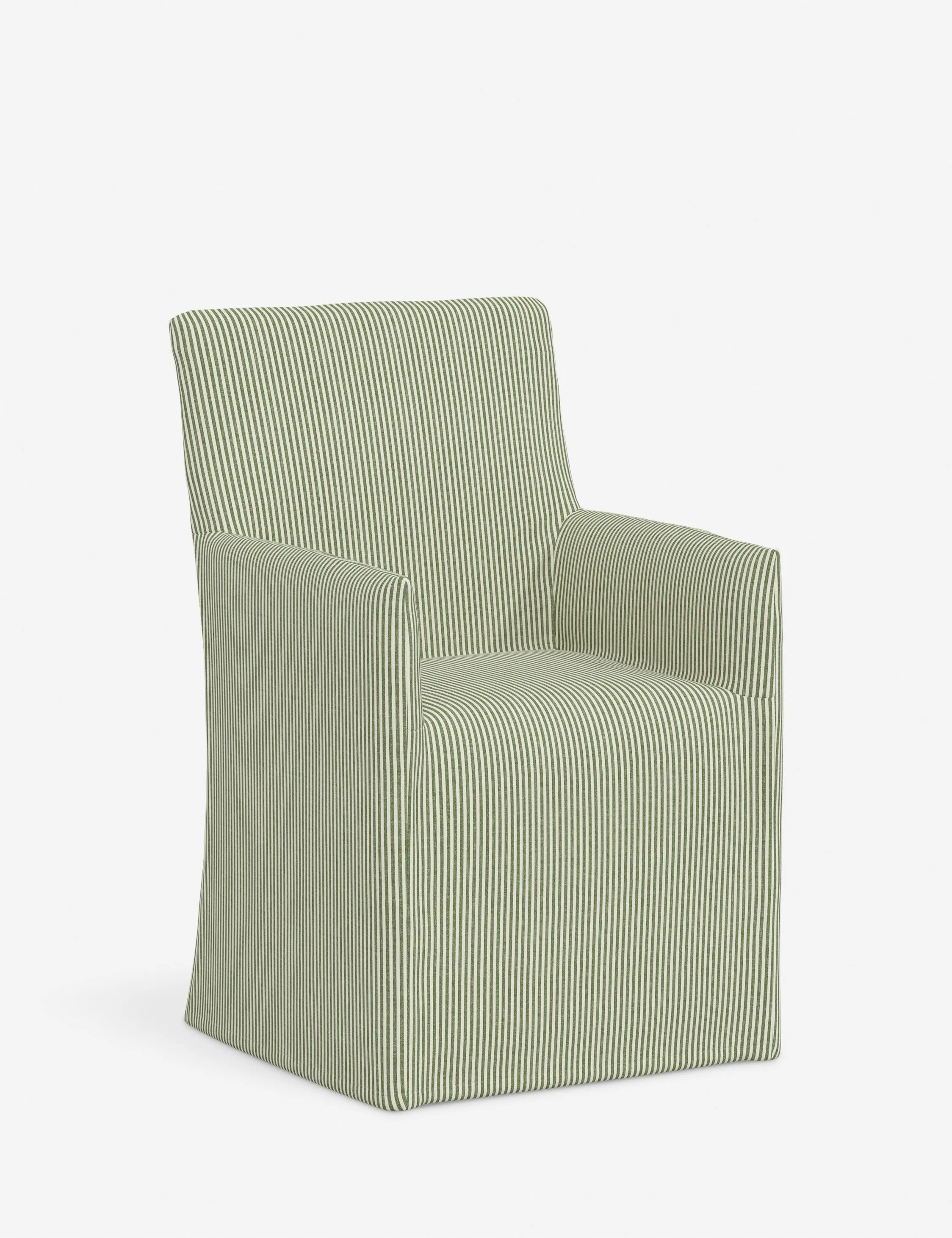 Haddan Slipcover Dining Arm Chair Lulu and Georgia