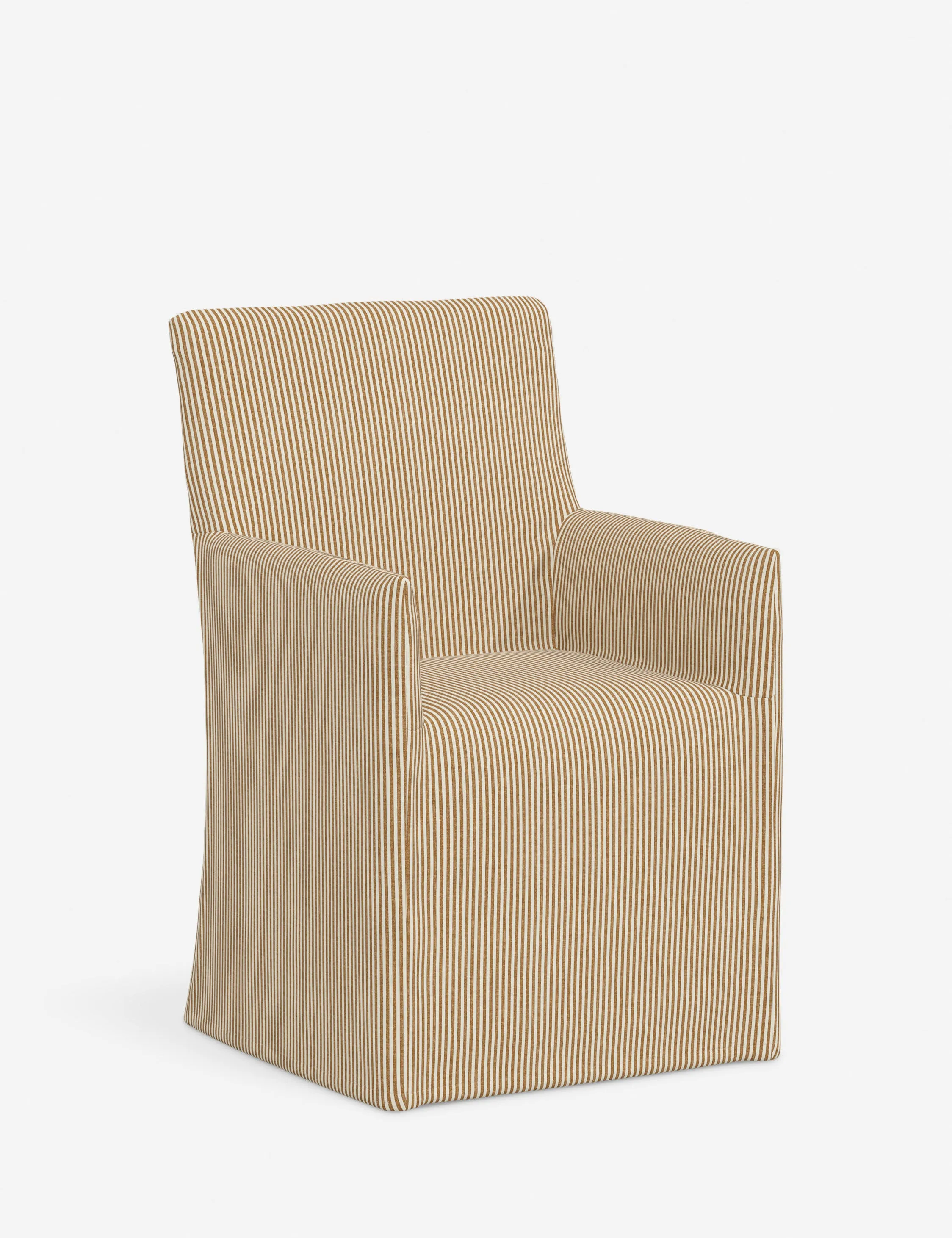 Haddan Slipcover Dining Arm Chair Lulu and Georgia