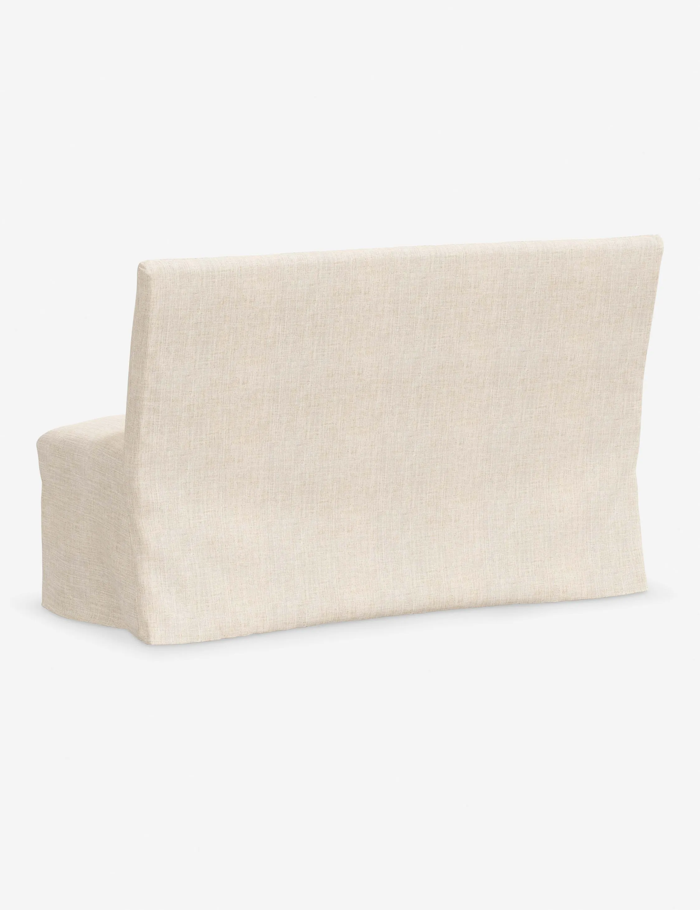 Haddan Slipcover Dining Bench Lulu and Georgia