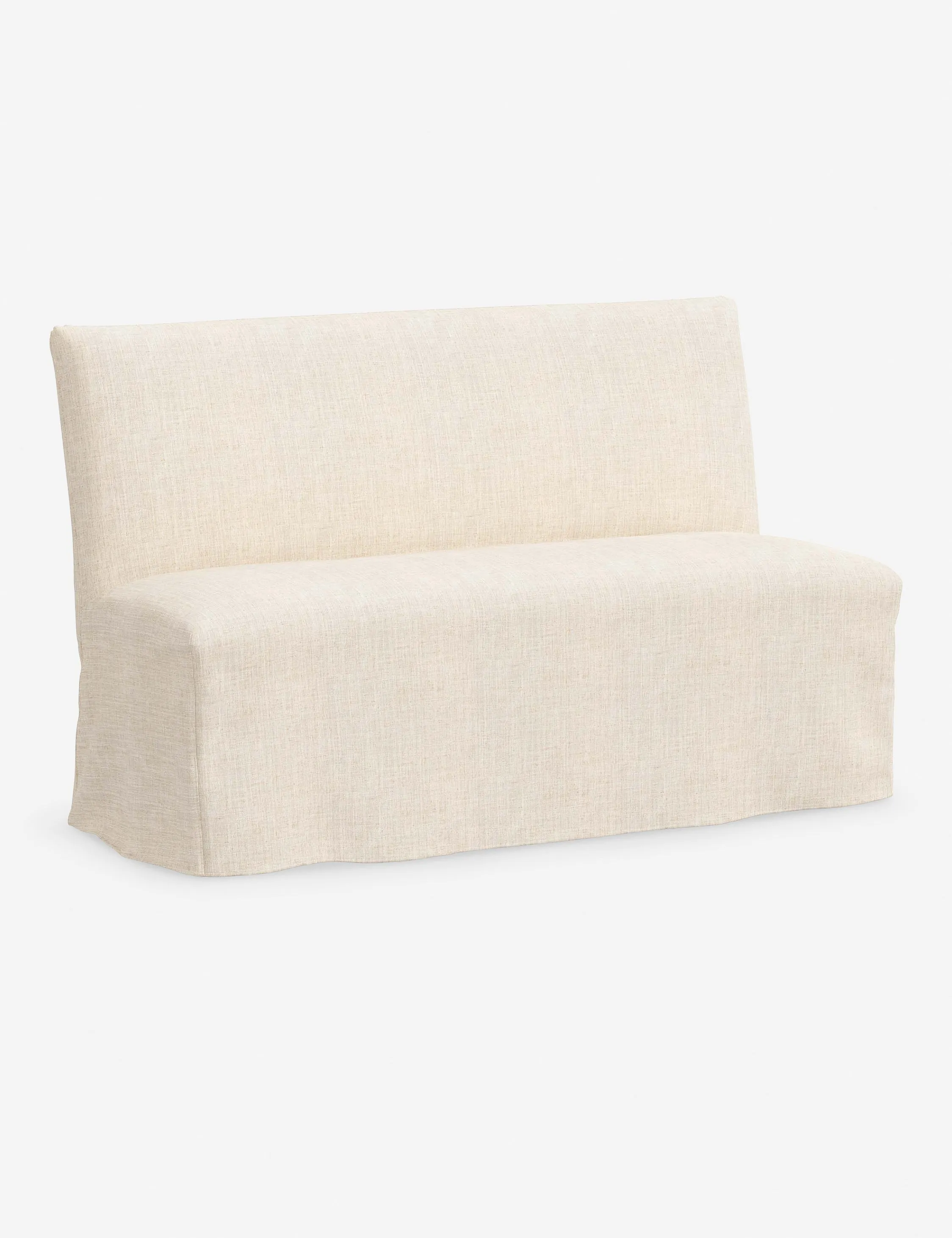 Haddan Slipcover Dining Bench Lulu and Georgia