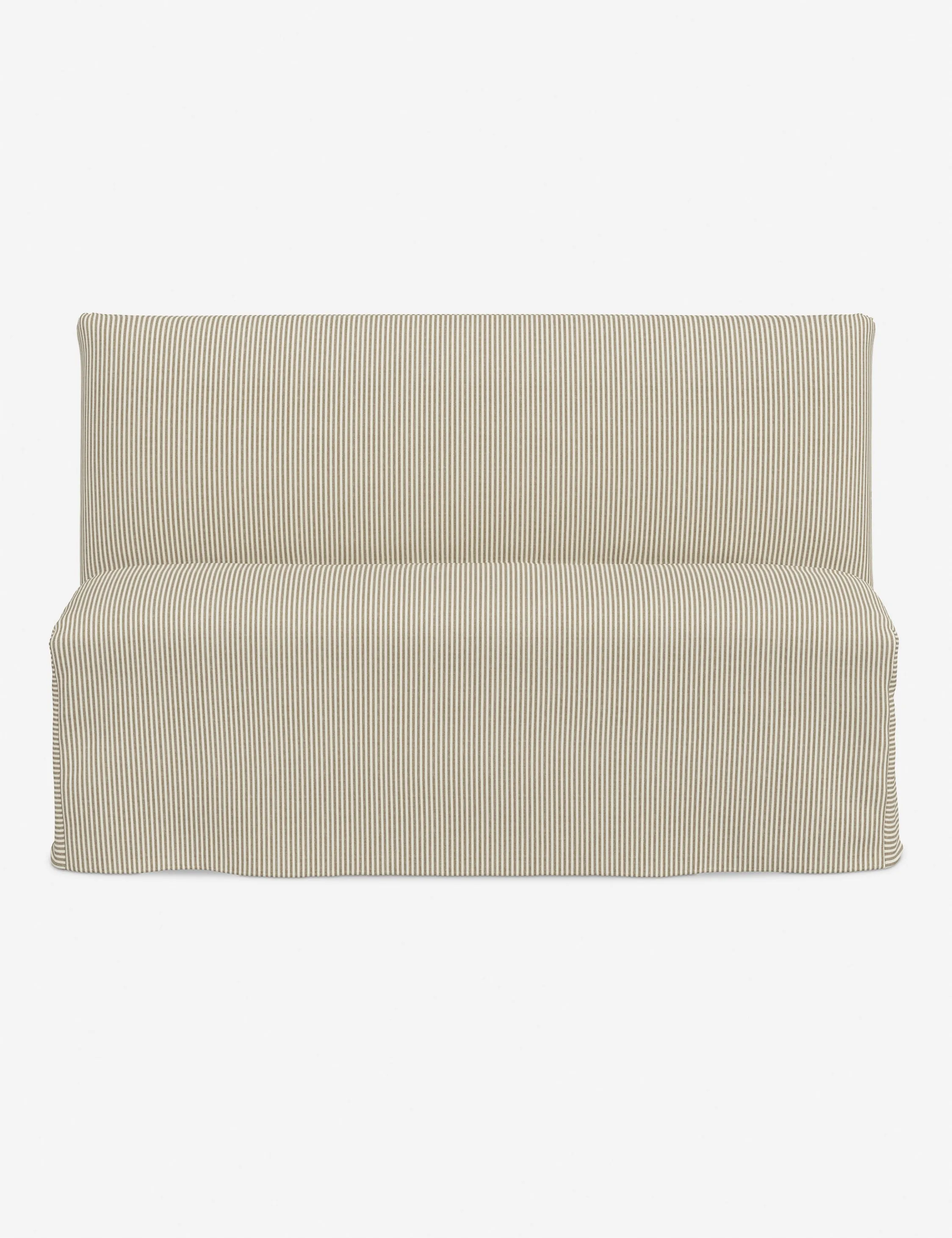 Haddan Slipcover Dining Bench Lulu and Georgia