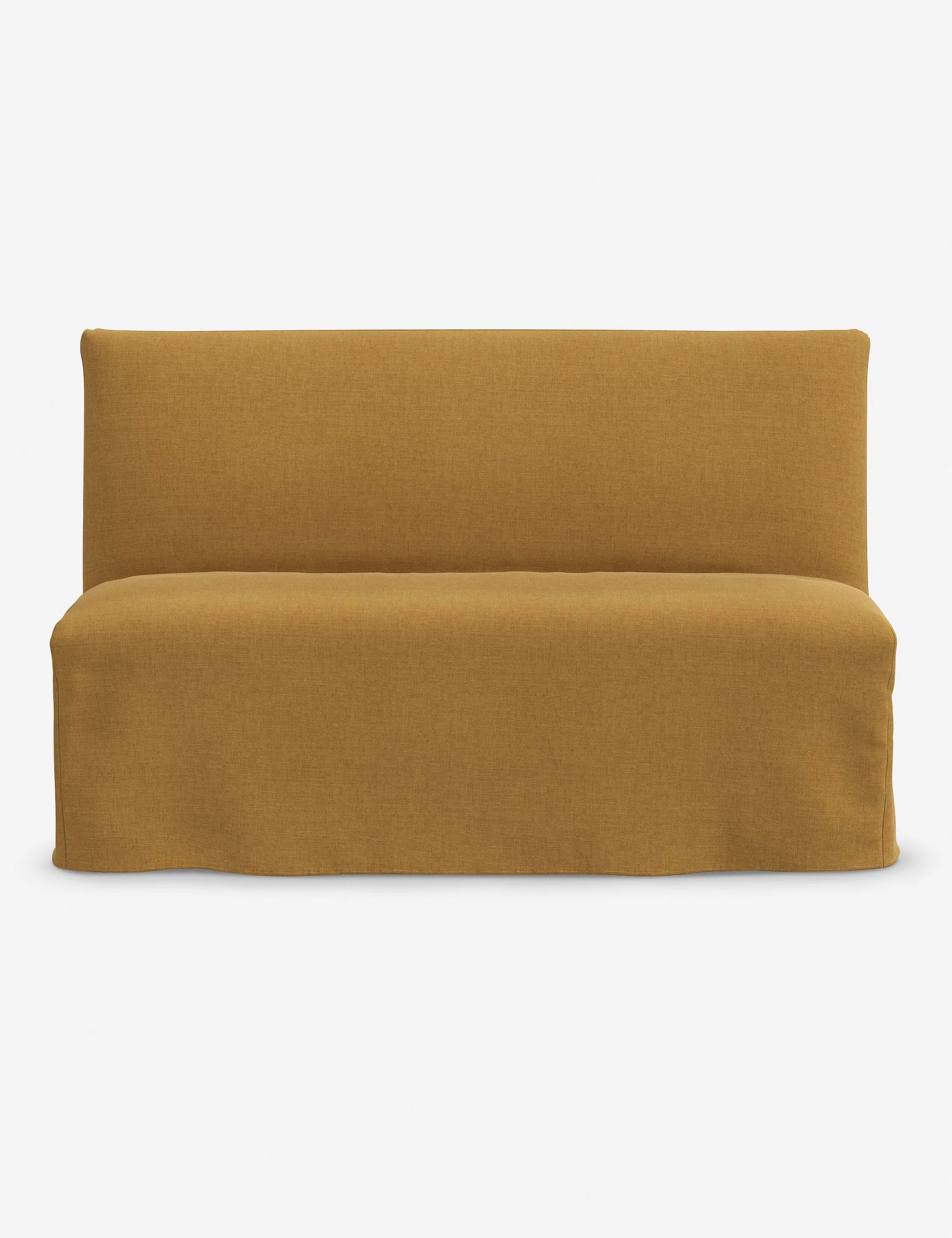 Haddan Slipcover Dining Bench Lulu and Georgia