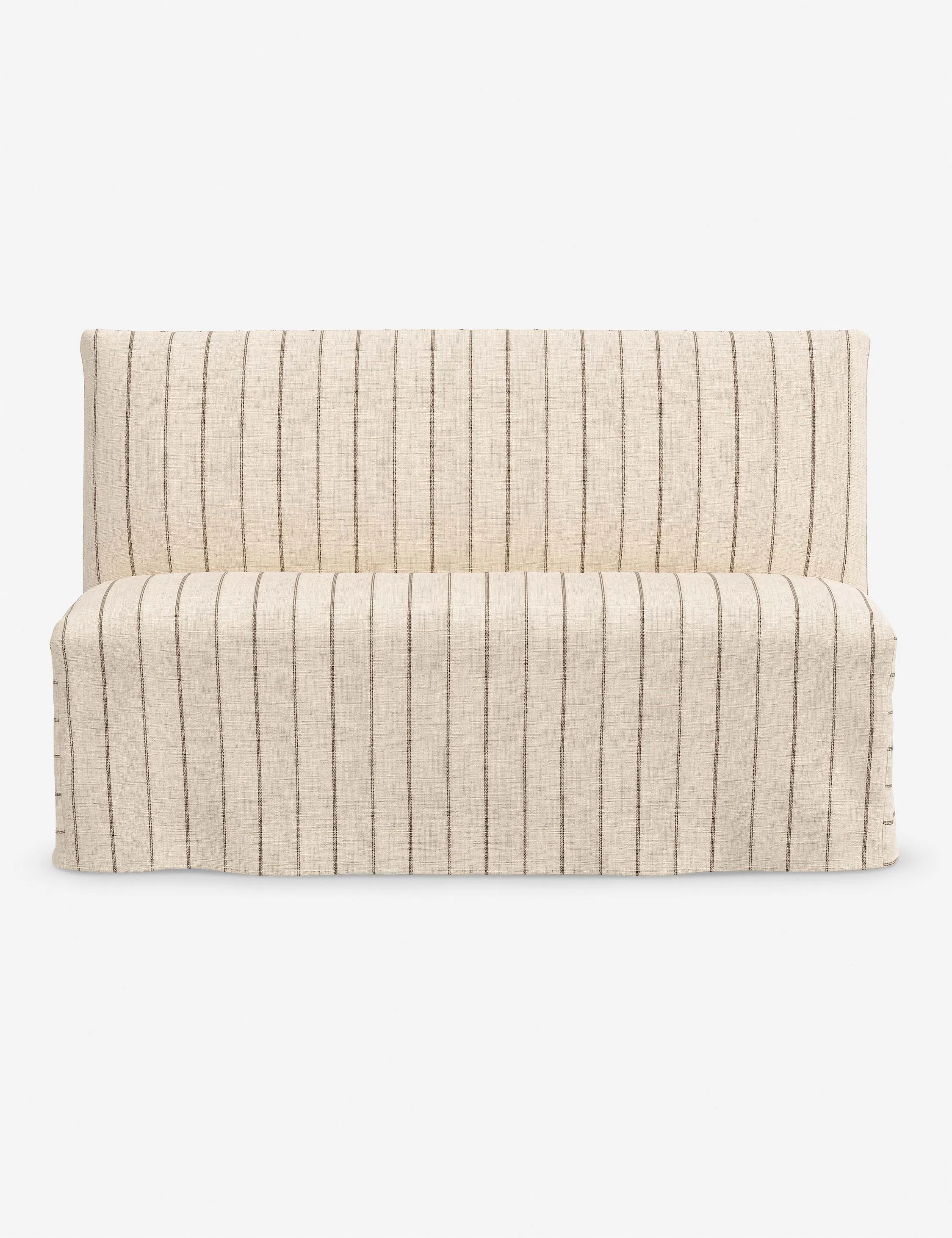 Haddan Slipcover Dining Bench Lulu and Georgia