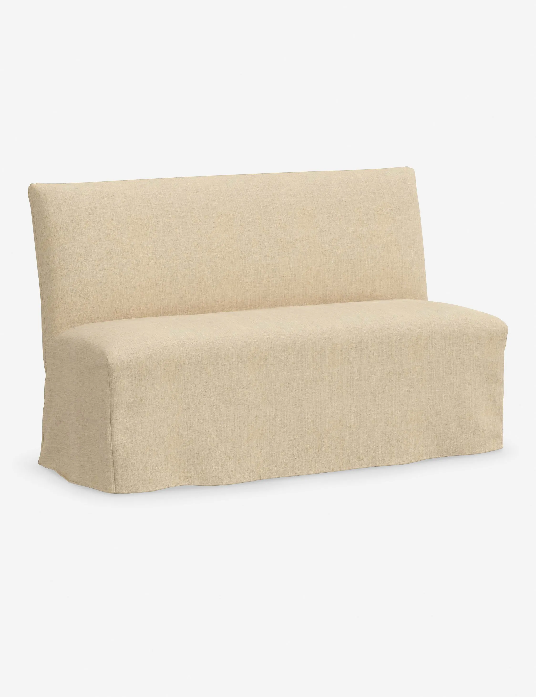 Haddan Slipcover Dining Bench Lulu and Georgia