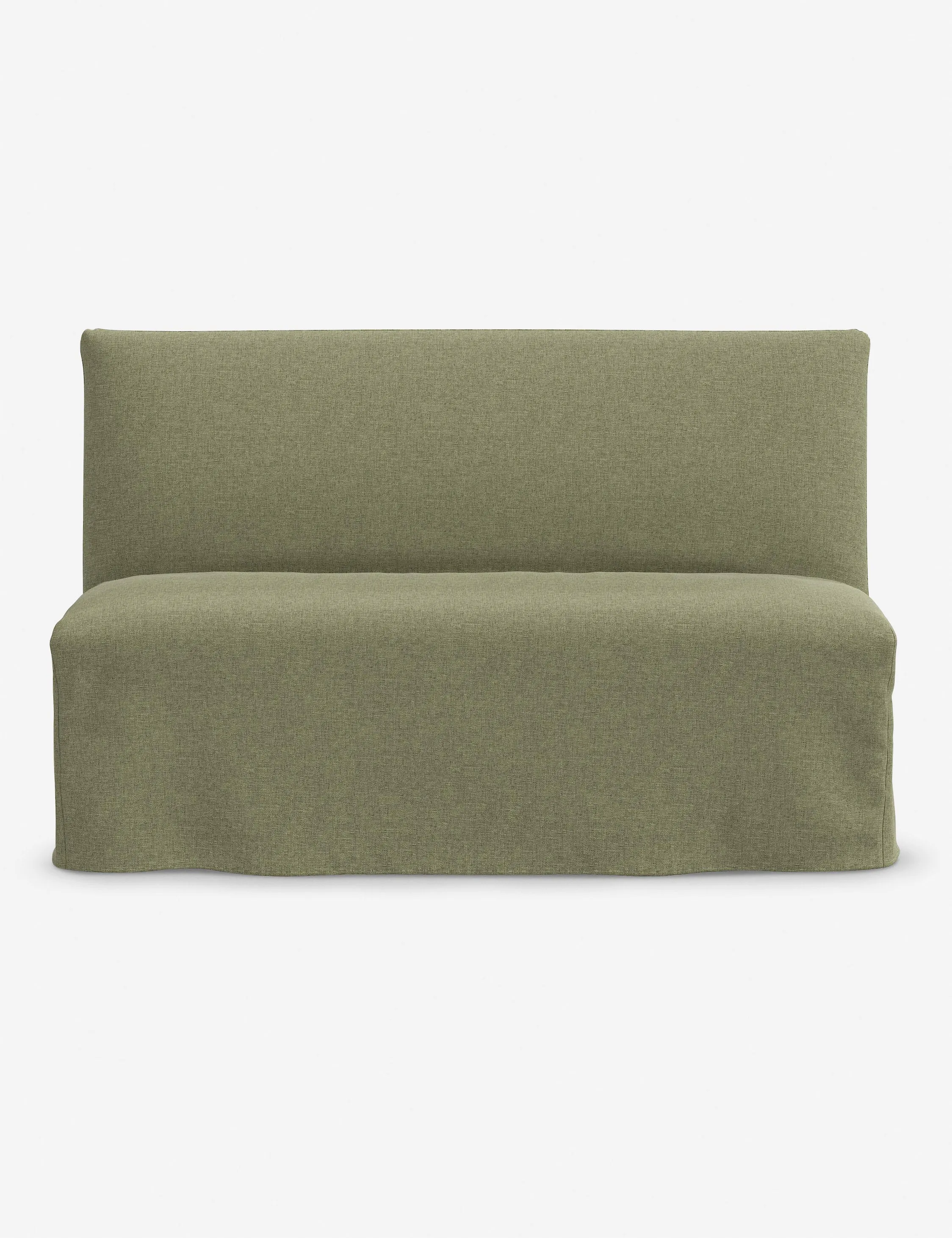 Haddan Slipcover Dining Bench Lulu and Georgia