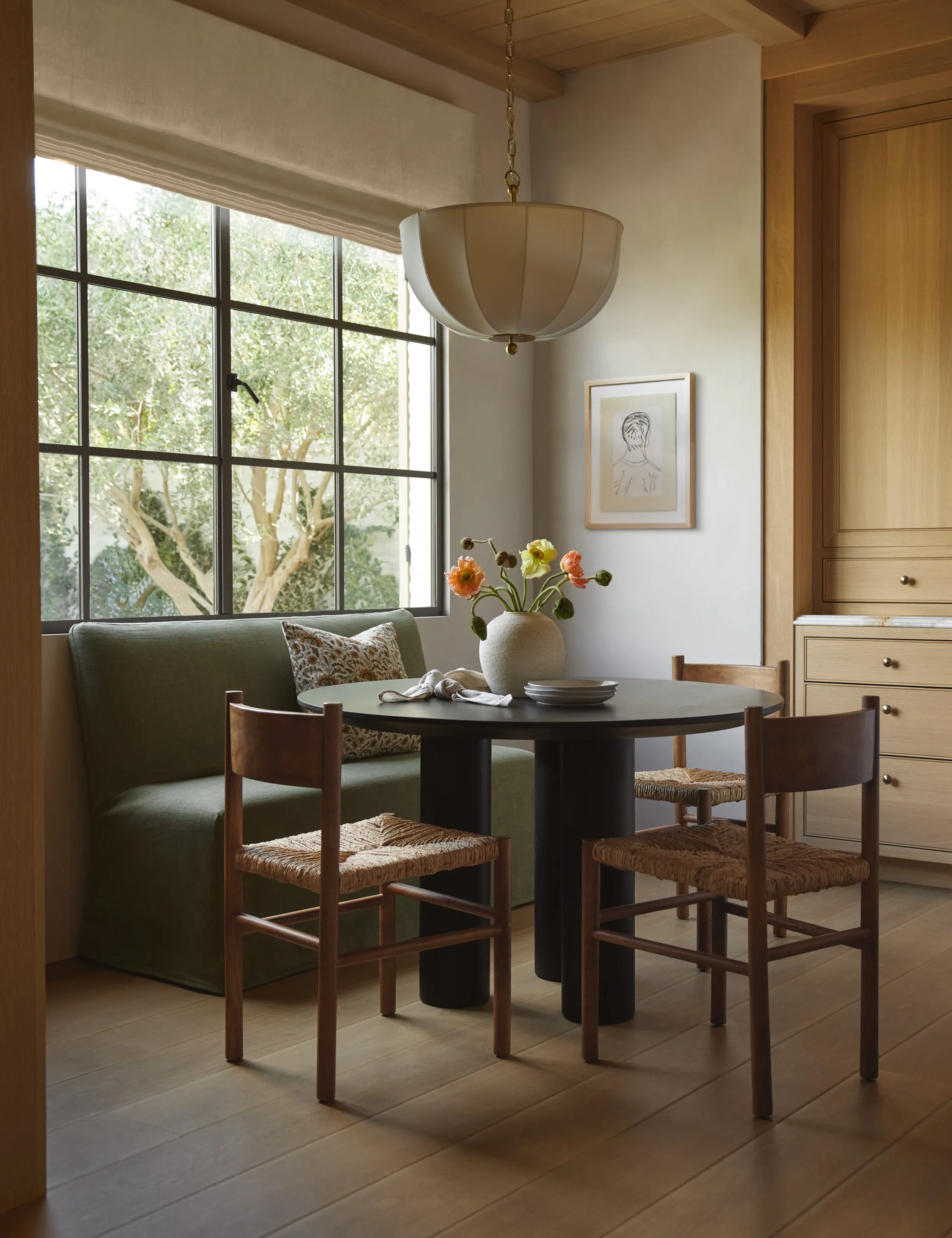 Haddan Slipcover Dining Bench Lulu and Georgia