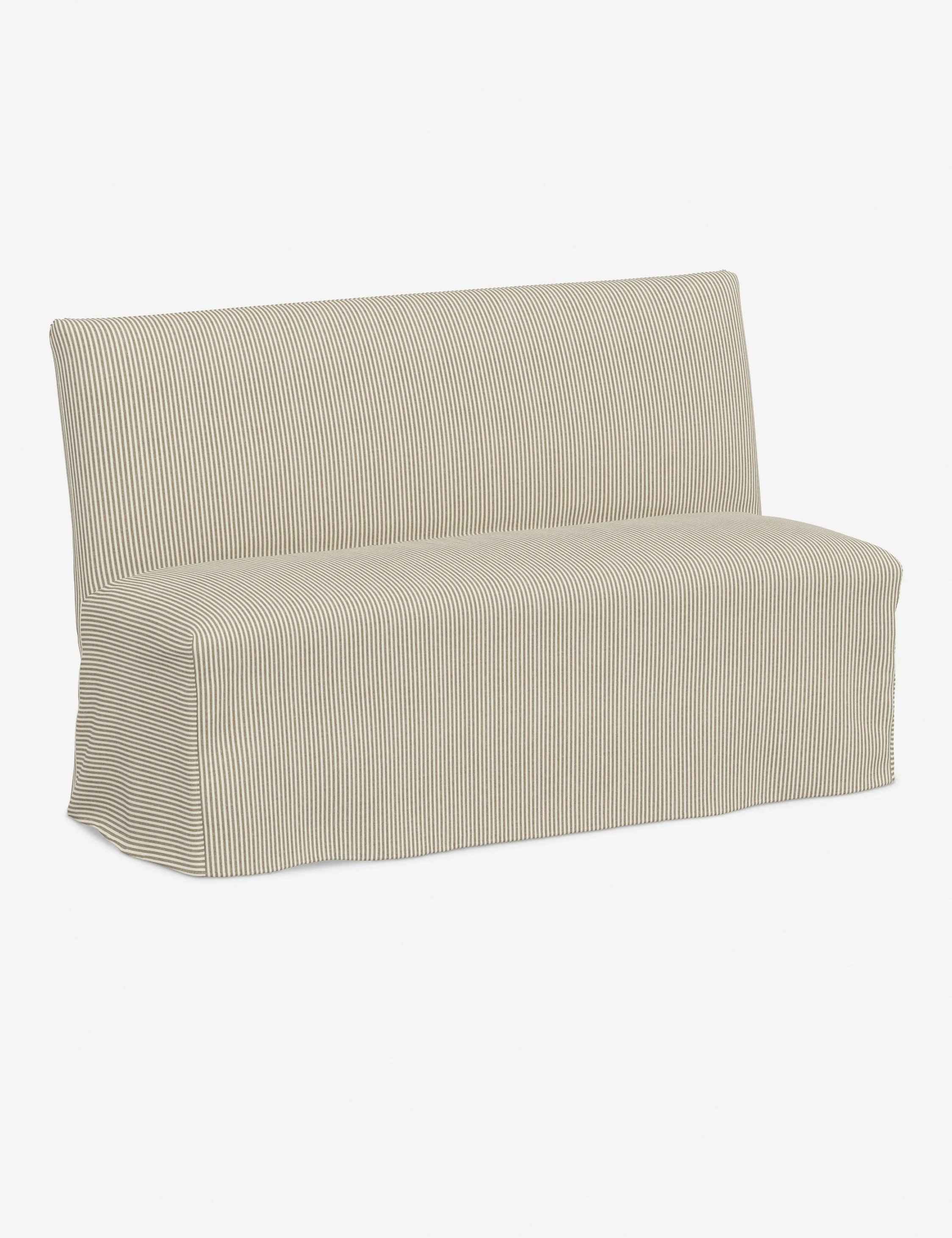 Haddan Slipcover Dining Bench Lulu and Georgia