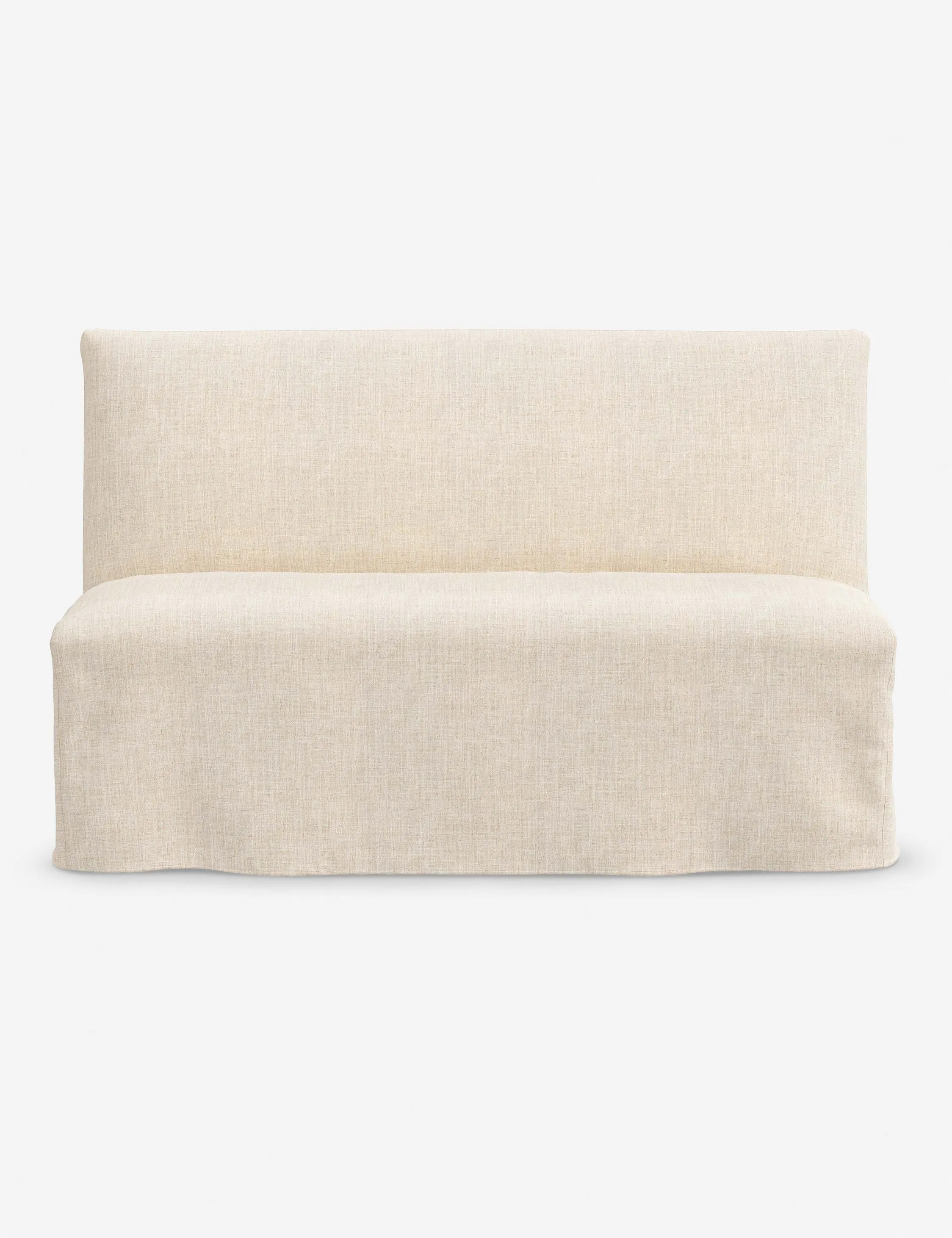 Haddan Slipcover Dining Bench Lulu and Georgia