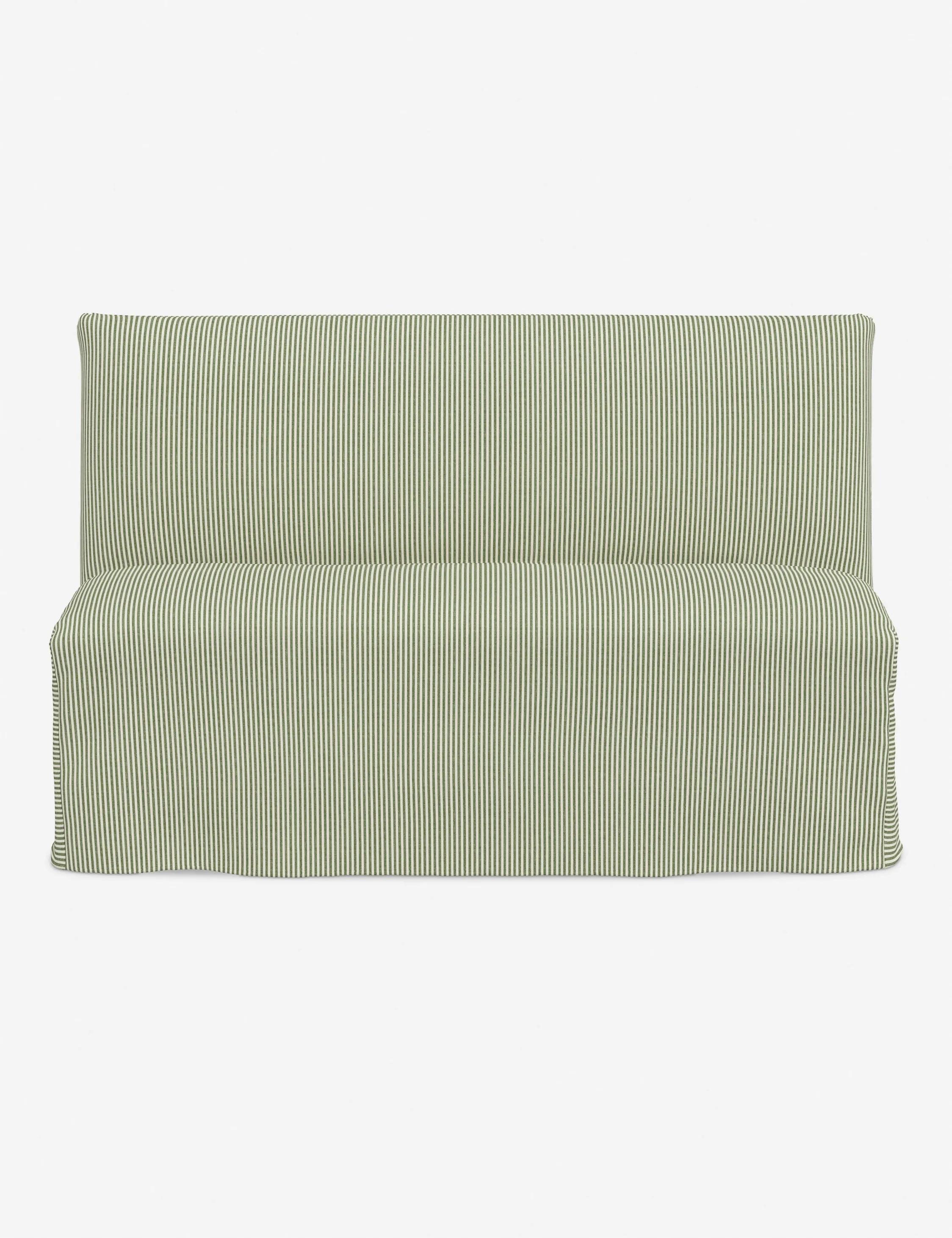 Haddan Slipcover Dining Bench Lulu and Georgia