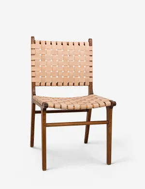 Halona Leather Dining Chair Lulu and Georgia