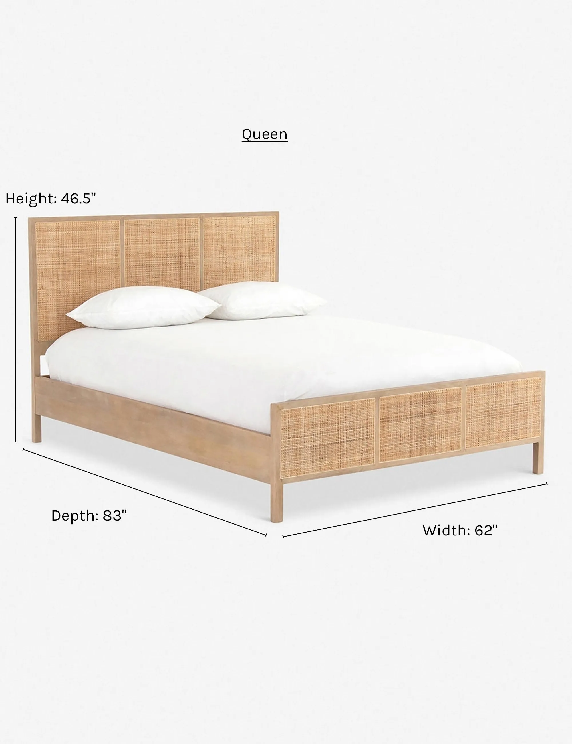 Hannah Platform Bed Lulu and Georgia