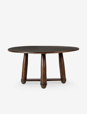 Hemmings Round Dining Table by Amber Lewis x Four Hands Lulu and Georgia