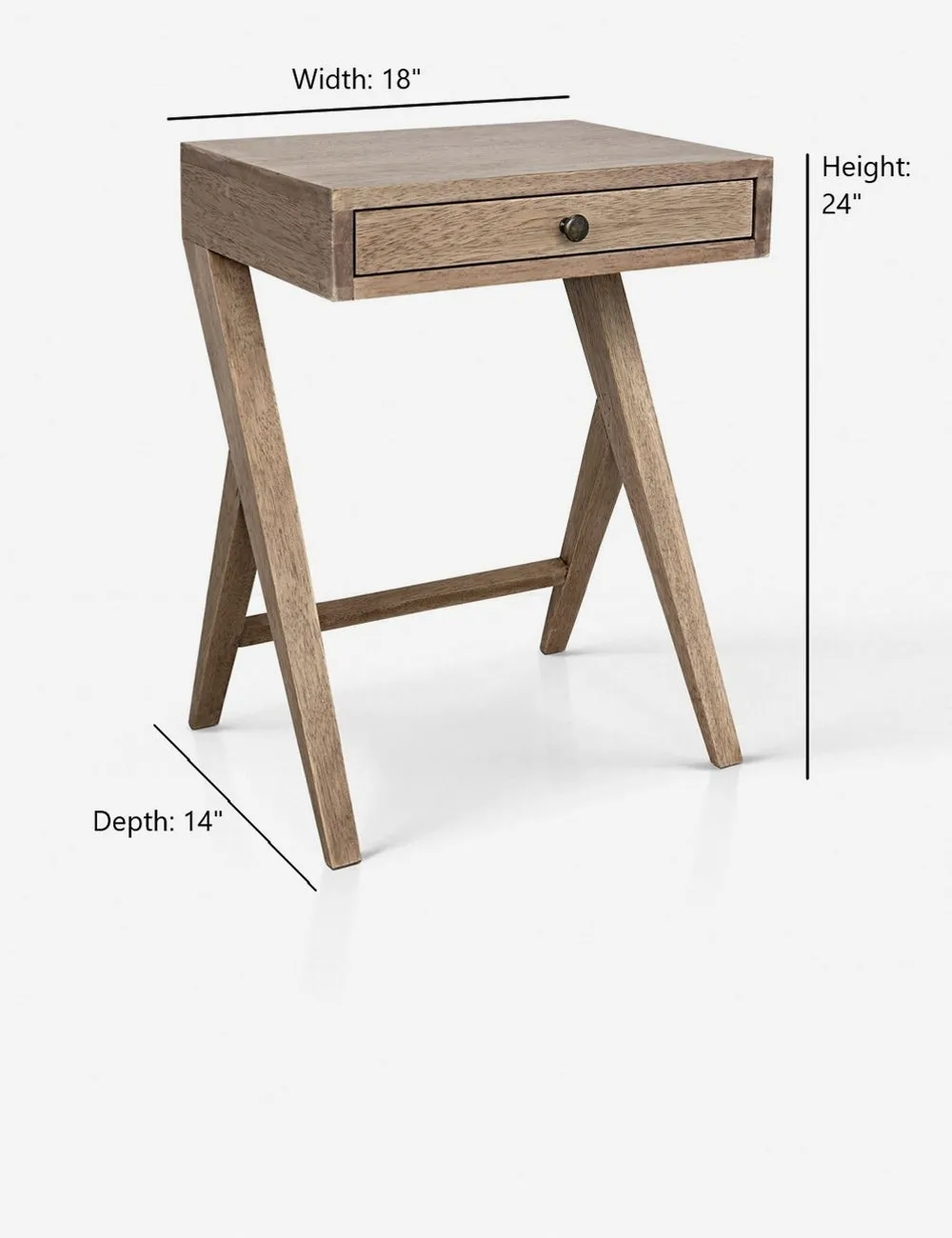 Hendrik Nightstand Lulu and Georgia