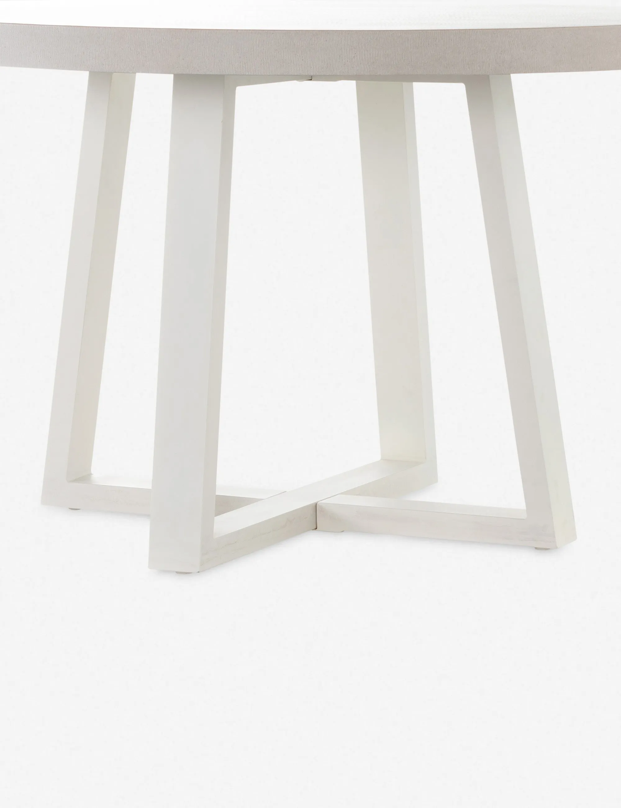 Hollis Indoor / Outdoor Round Dining Table Lulu and Georgia