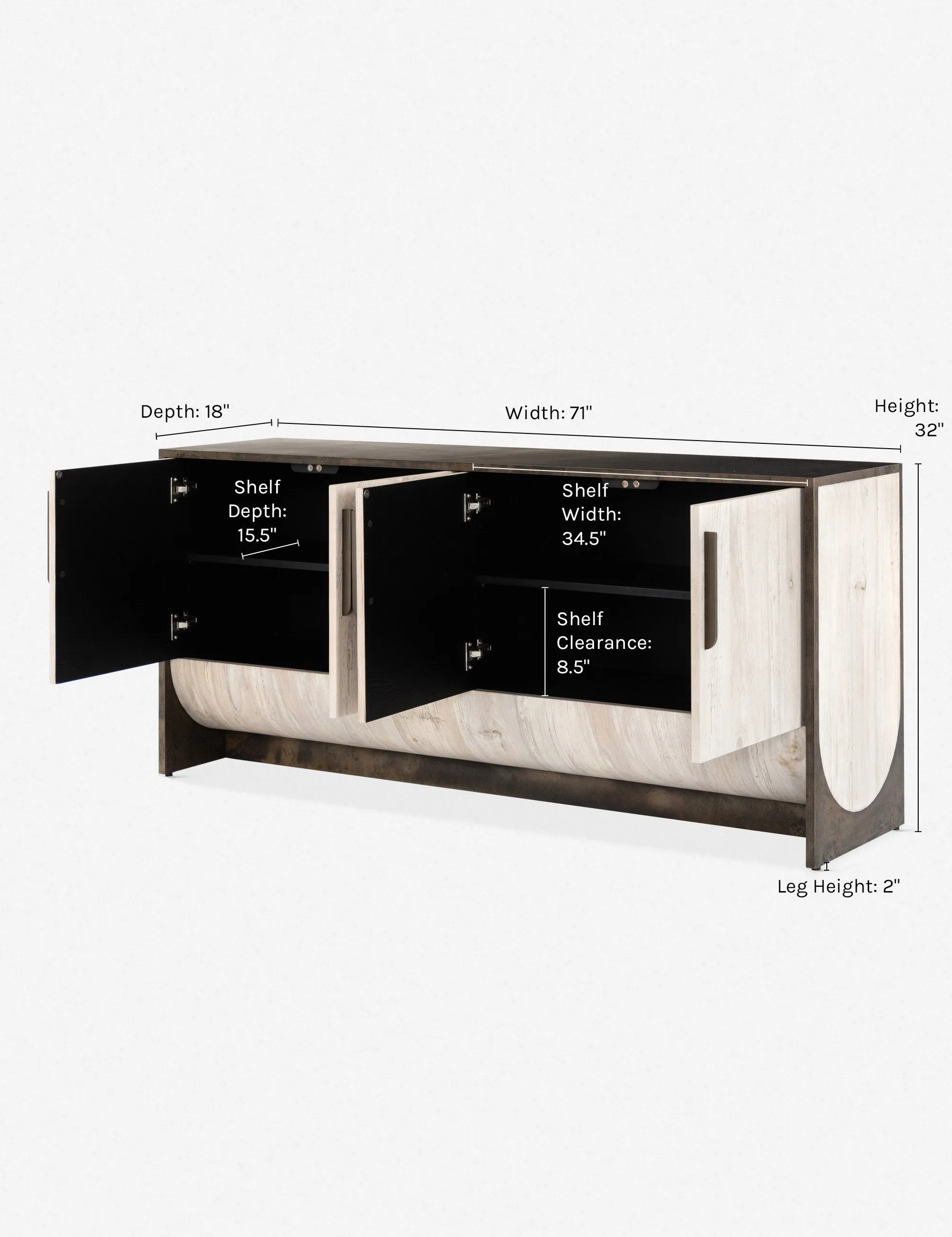 Isabeau Sideboard Lulu and Georgia