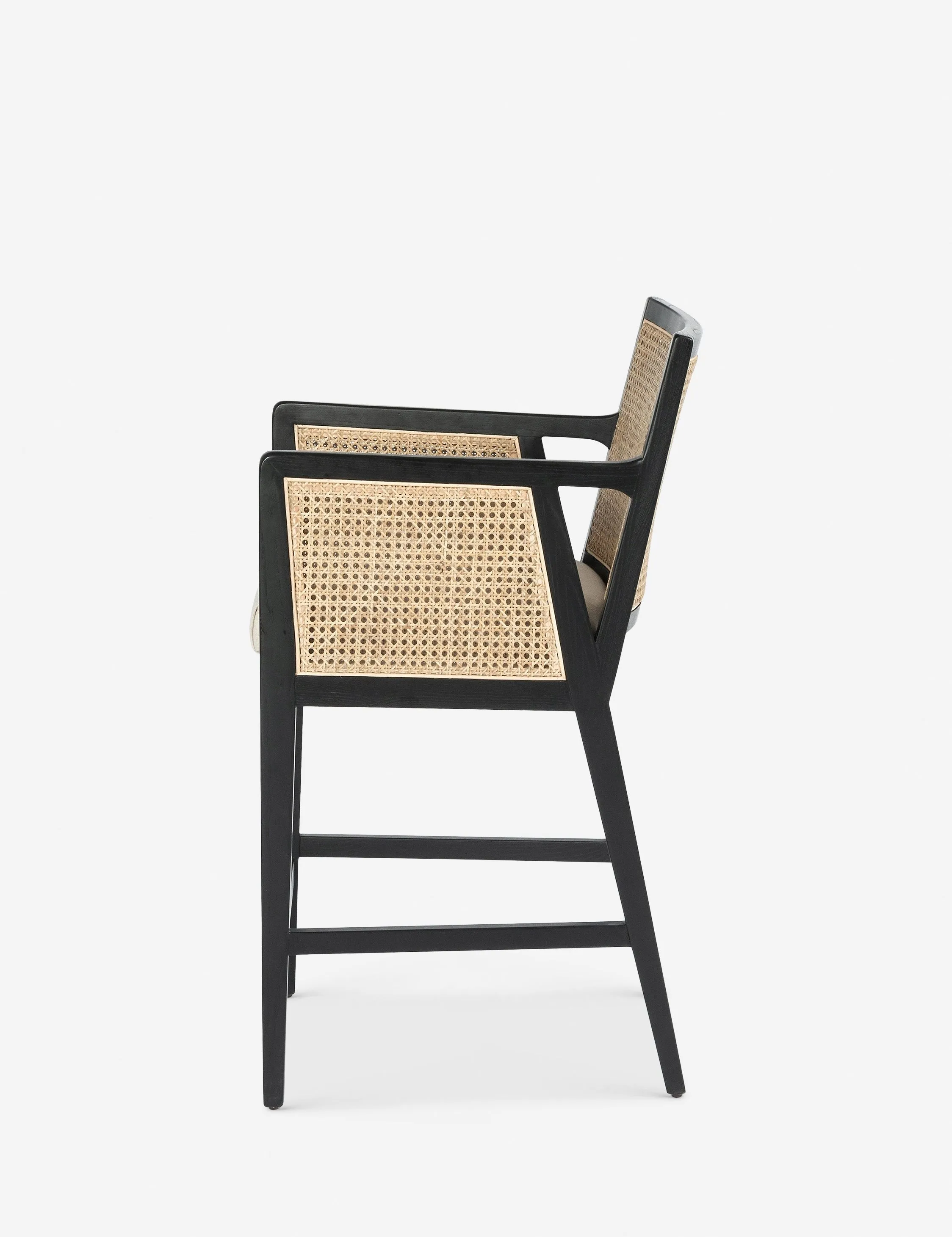 Jeni Bar and Counter Arm Stool Lulu and Georgia
