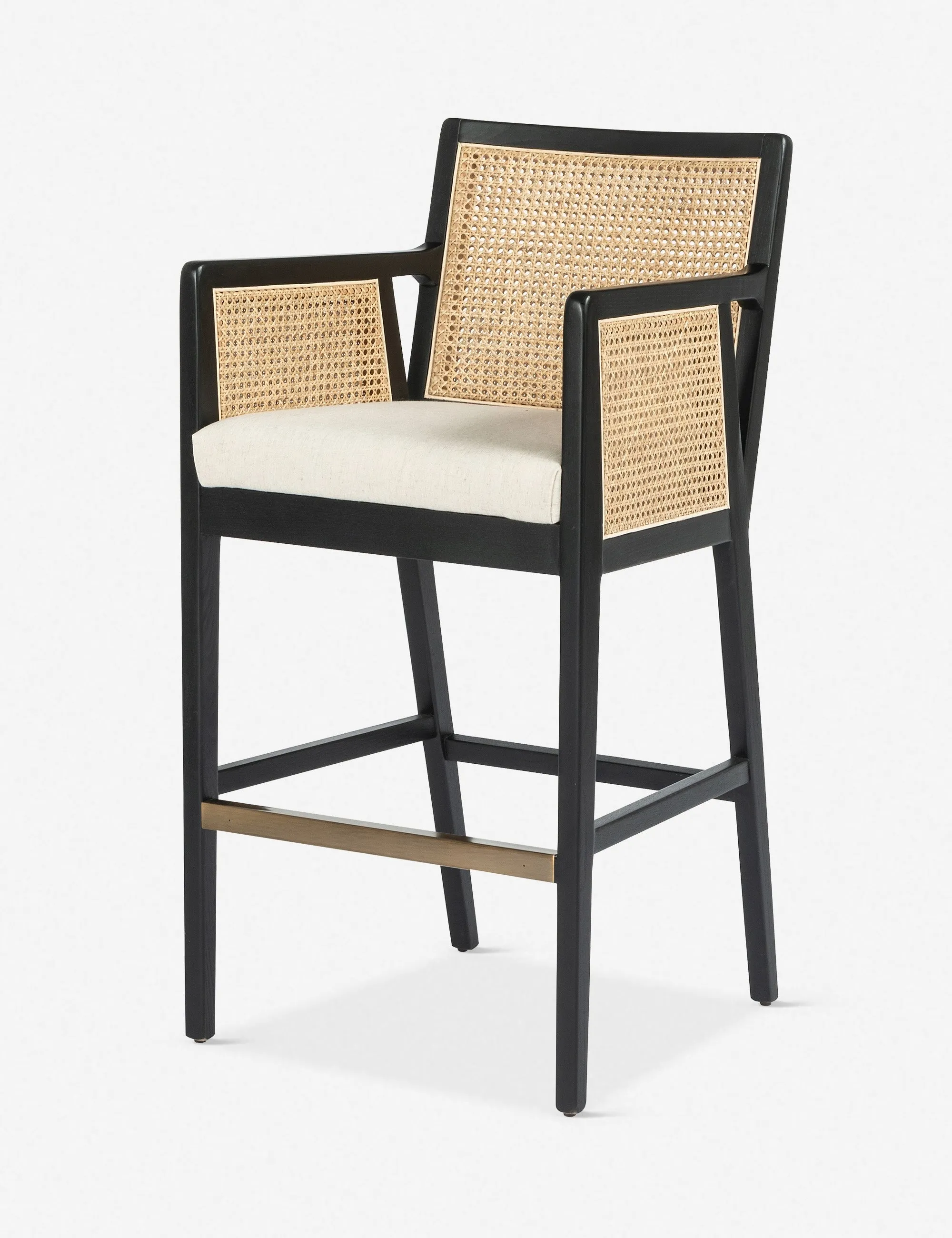 Jeni Bar and Counter Arm Stool Lulu and Georgia