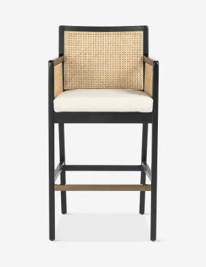 Jeni Bar and Counter Arm Stool Lulu and Georgia
